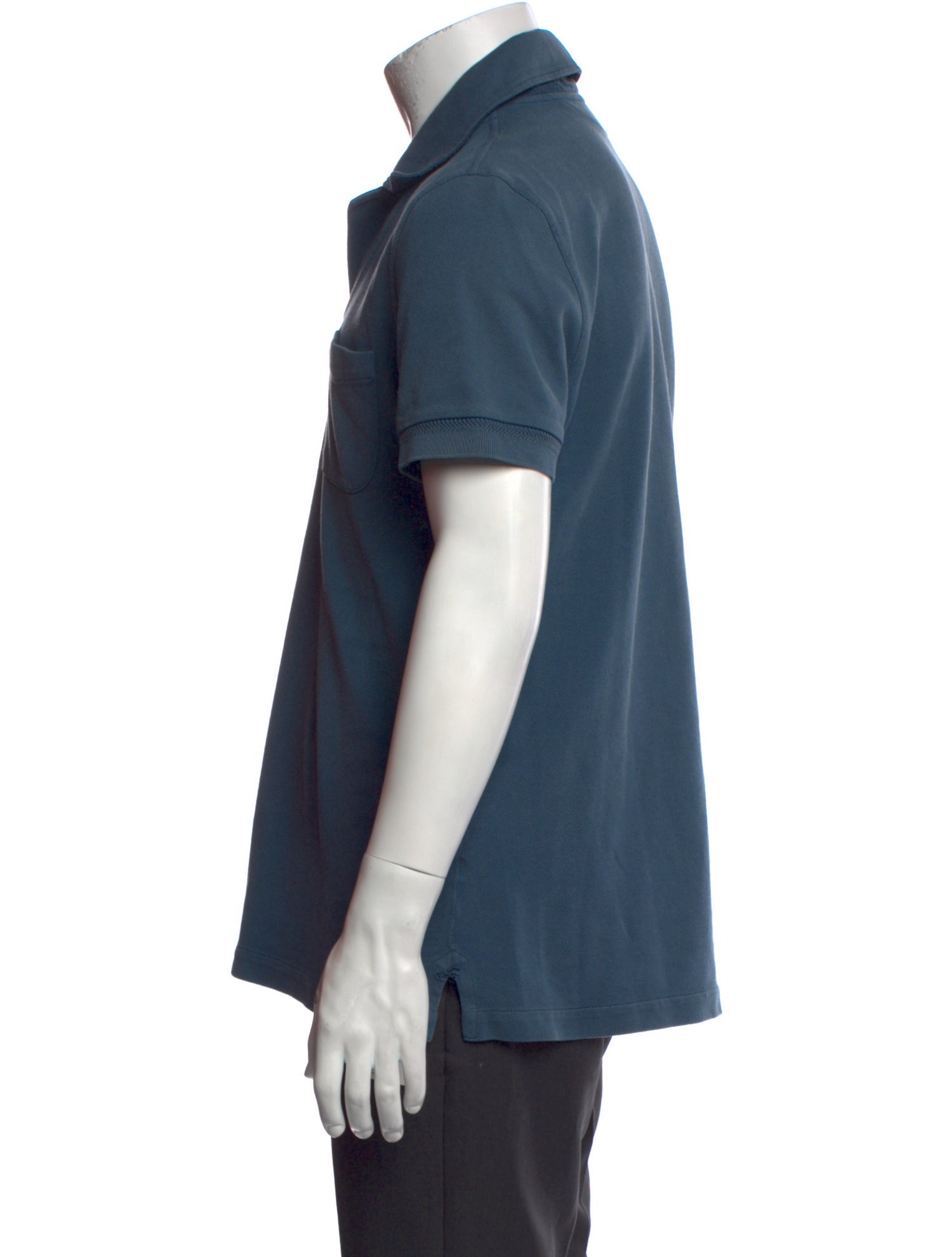 Tom Ford Collar Short Sleeve Polo Shirt