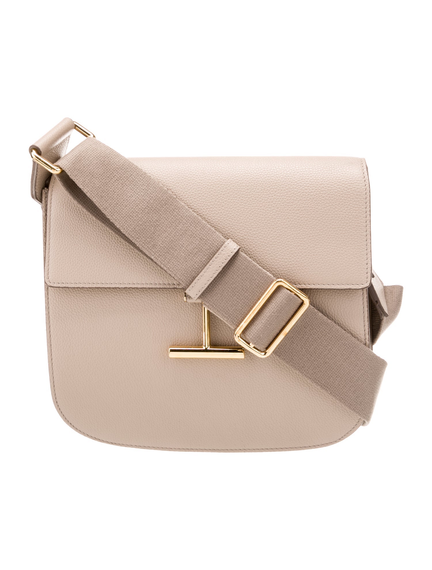 Tom Ford Leather Messenger Bag