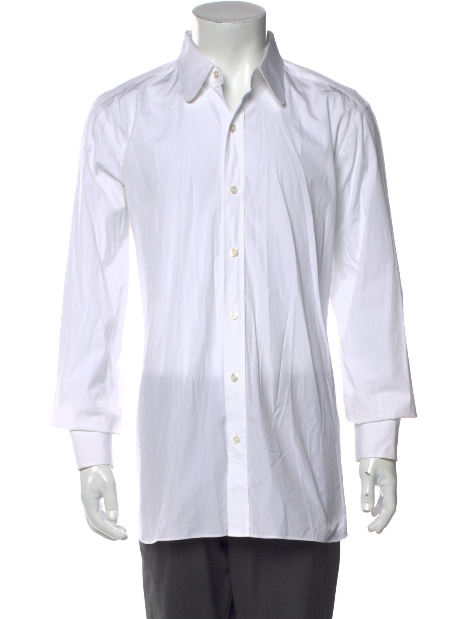Tom Ford Striped Long Sleeve Dress Shirt