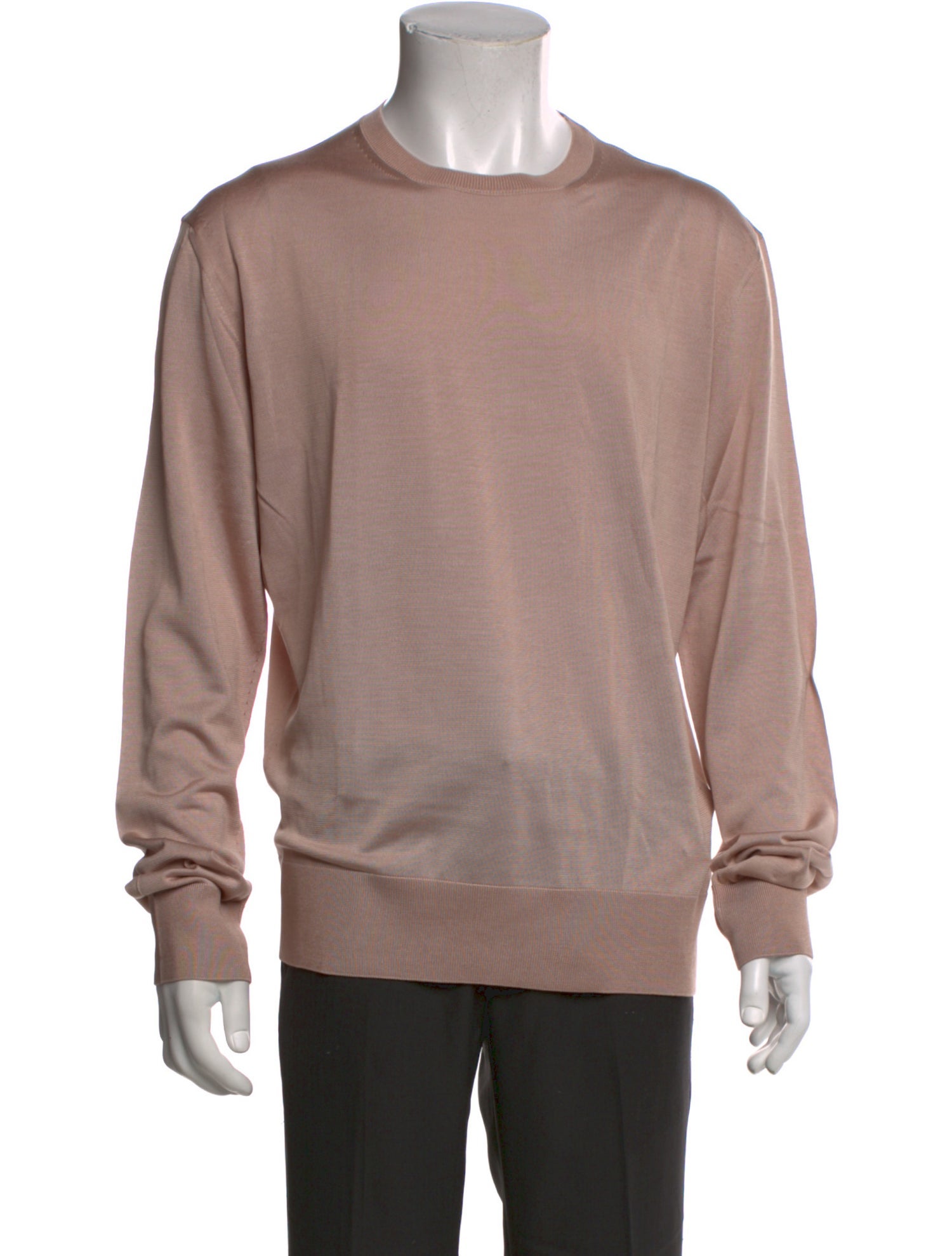 Tom Ford Silk Crew Neck Pullover