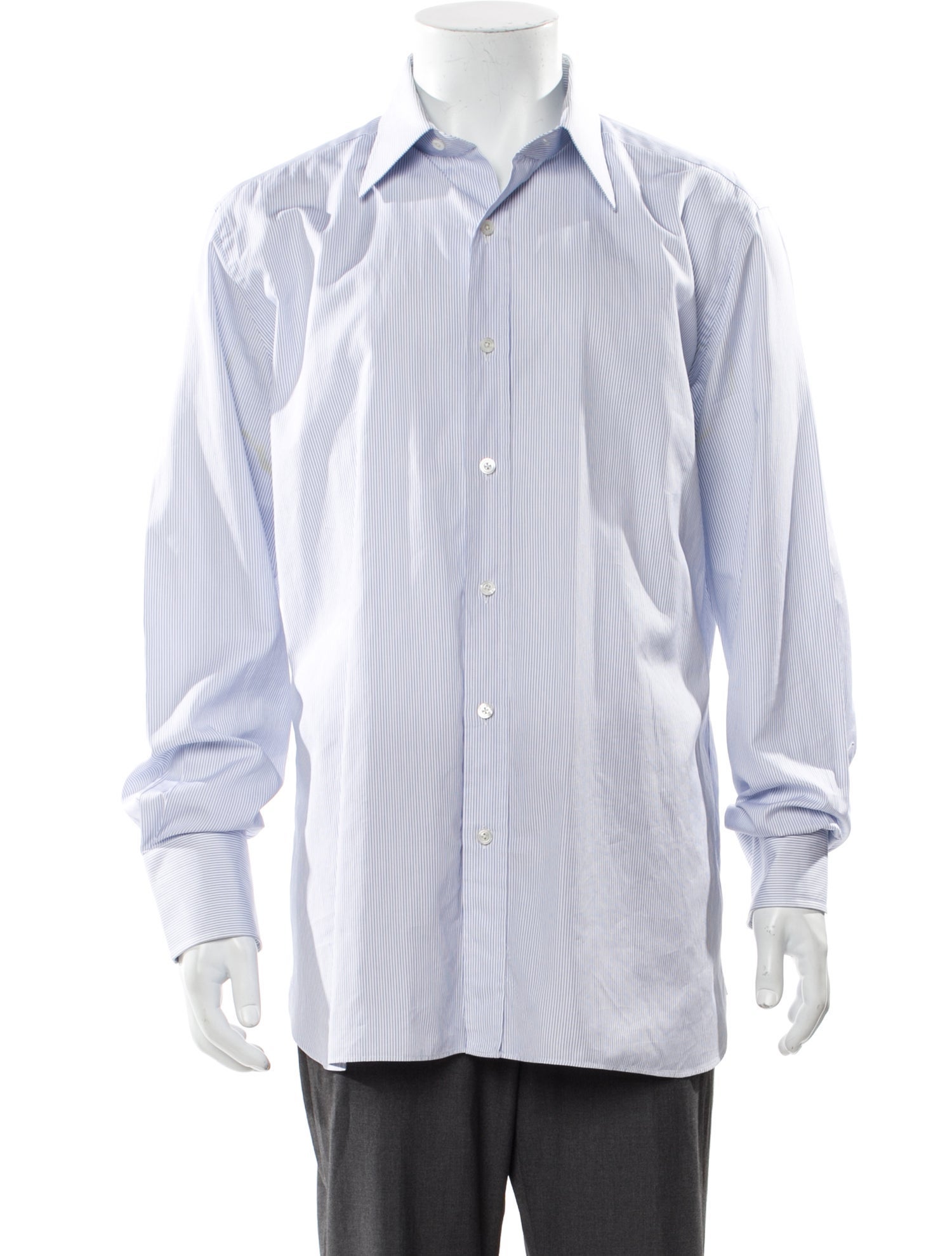 Tom Ford Striped Long Sleeve Shirt