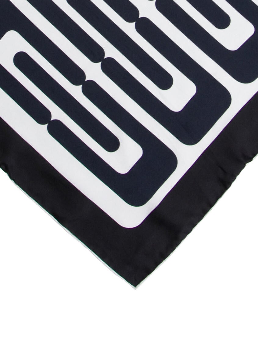 Tom Ford Pattern Print Pocket Square