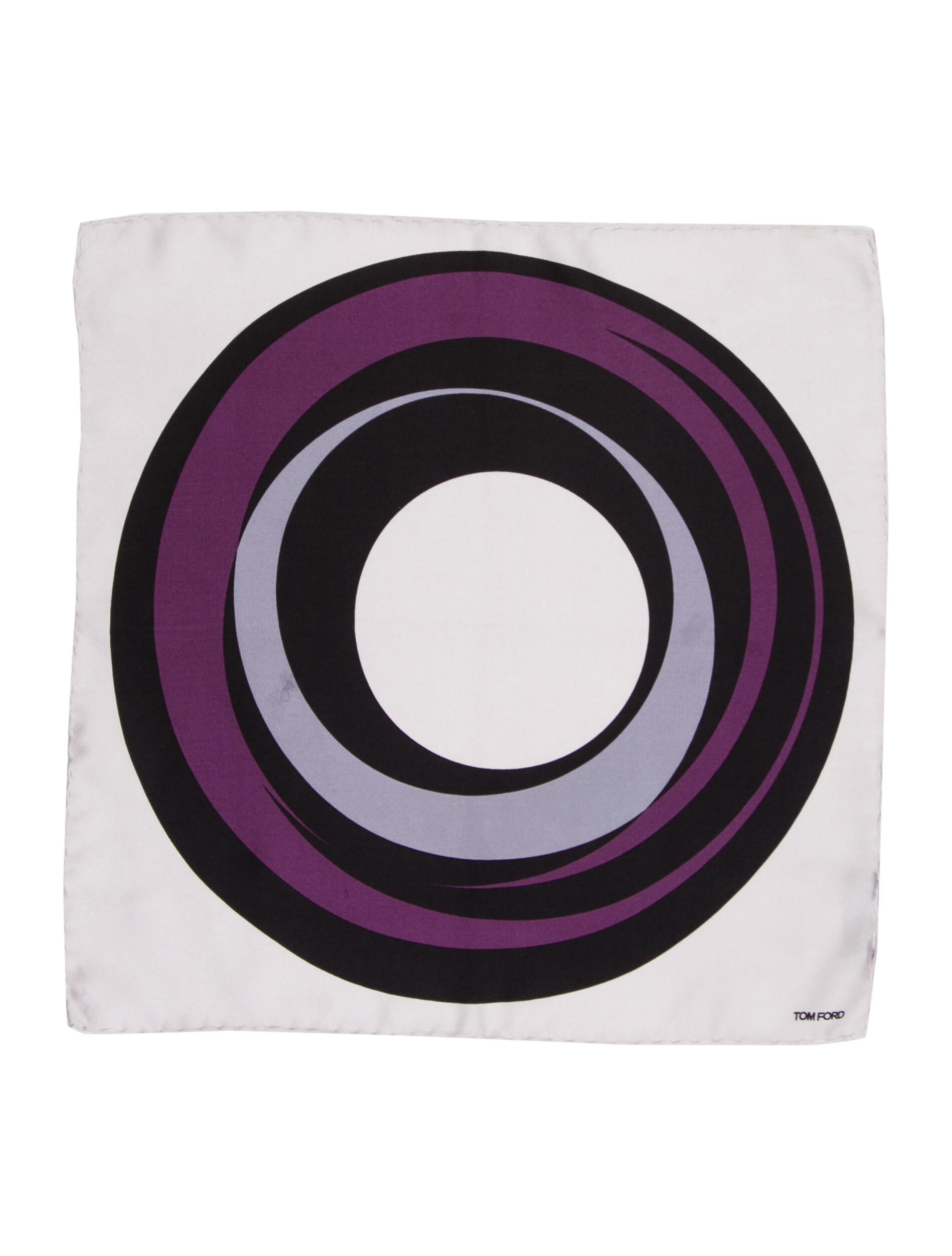 Tom Ford Pattern Print Pocket Square