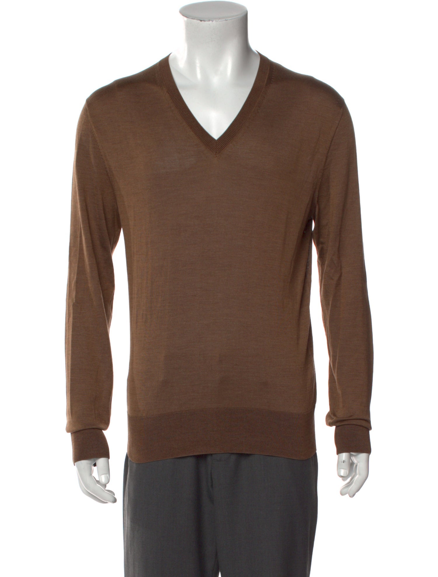 Tom Ford Silk V-Neck Pullover