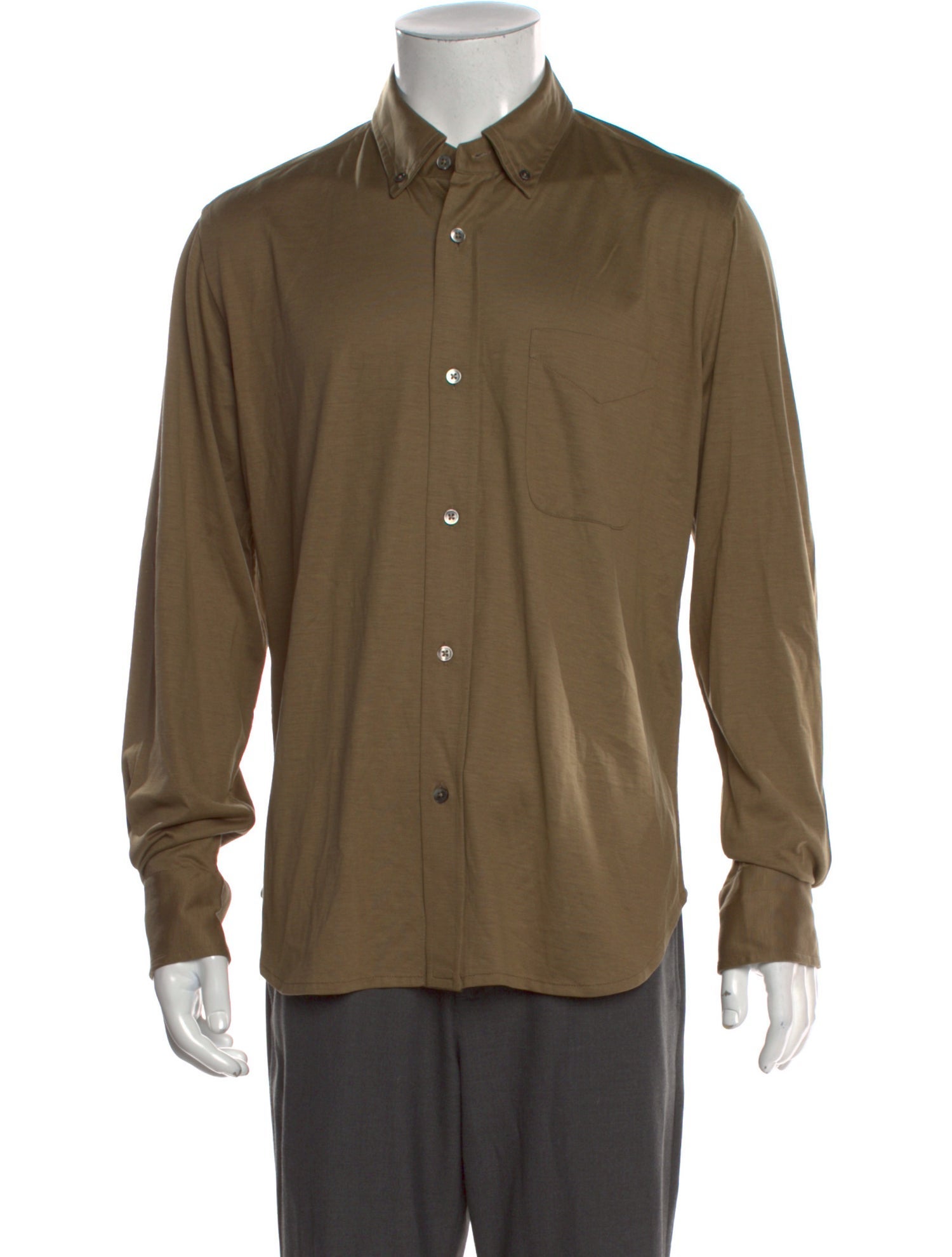 Tom Ford Silk Long Sleeve Shirt w/ Tags