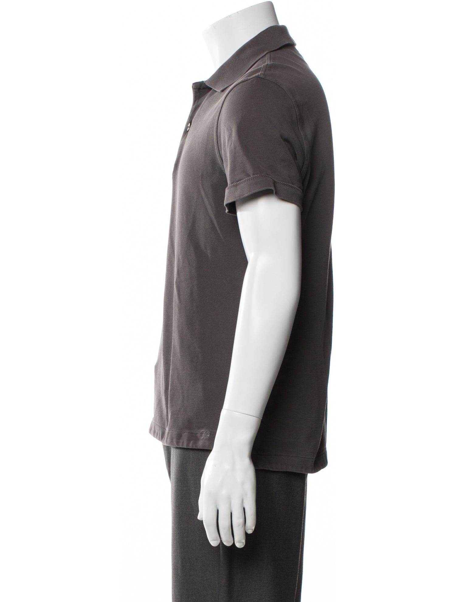 Tom Ford Collar Short Sleeve Polo Shirt