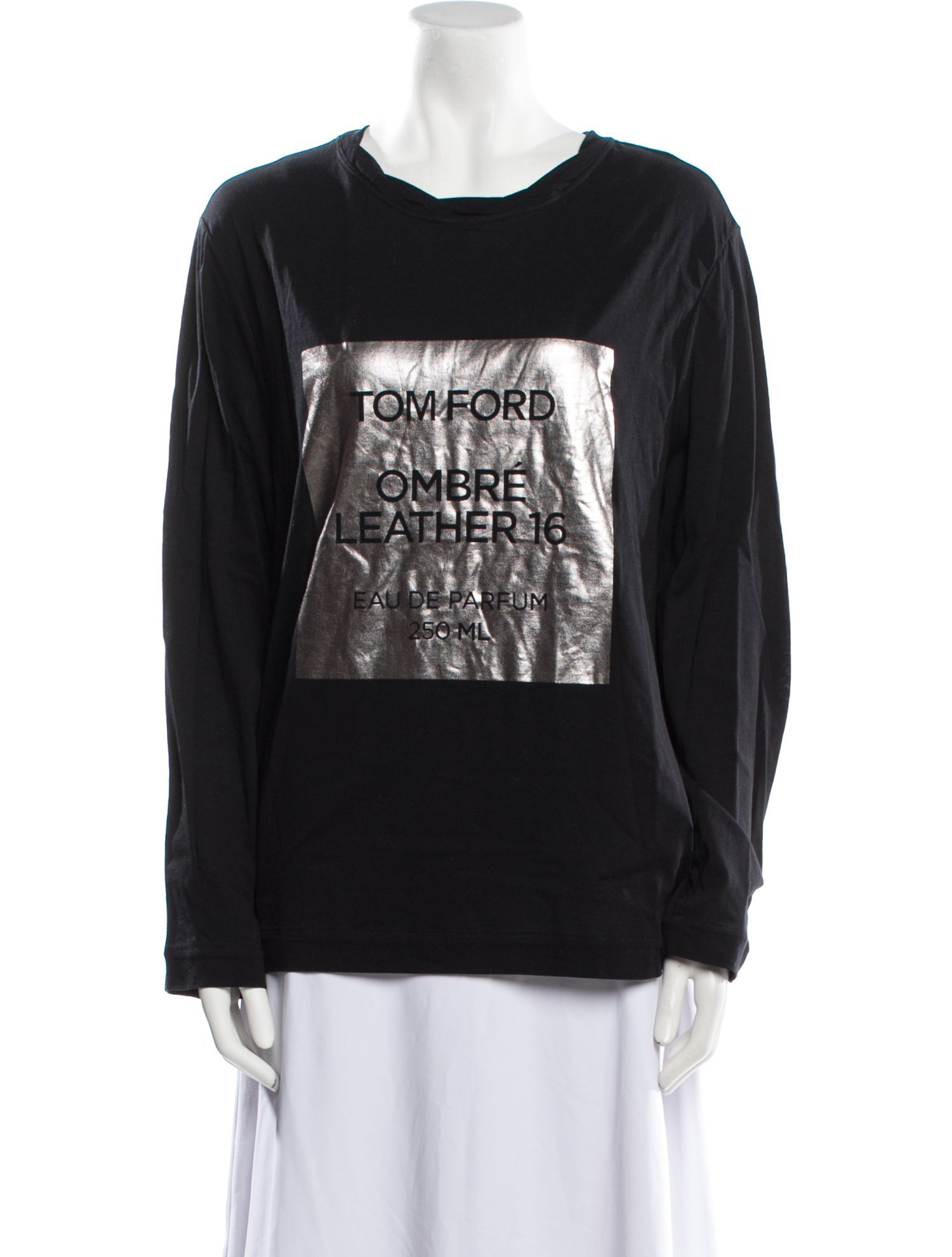 Tom Ford Graphic Print Crew Neck Sweatshirt