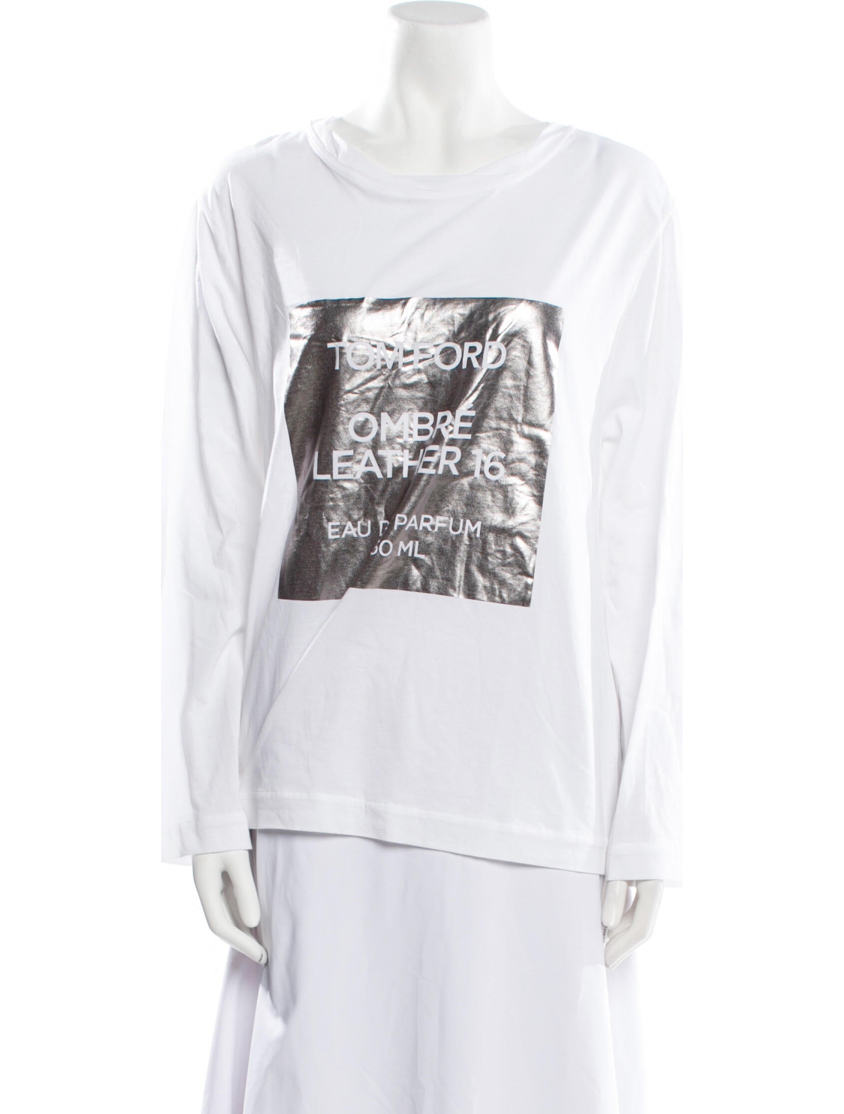 Tom Ford Graphic Print Crew Neck T-Shirt