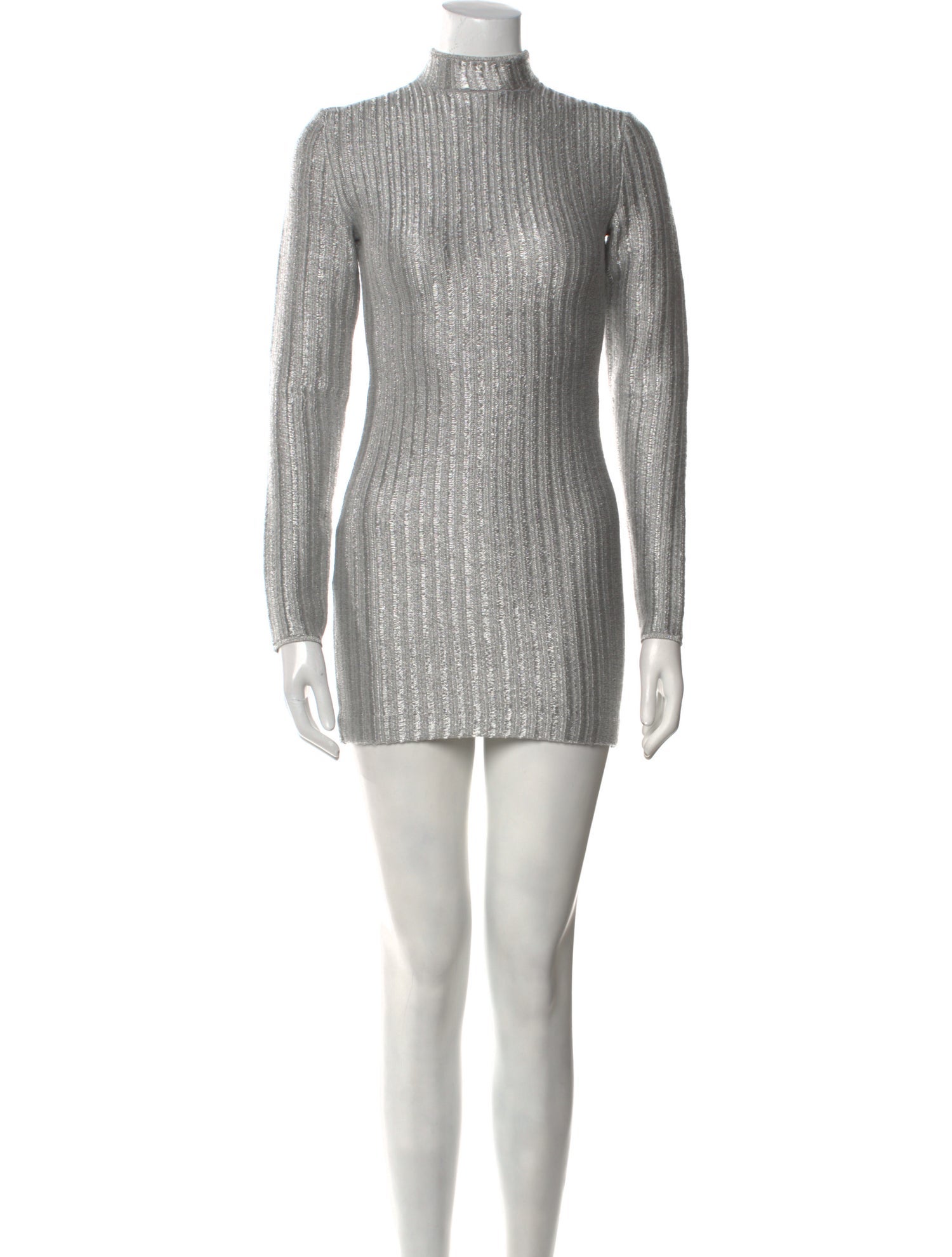 Tom Ford Mock Neck Mini Dress
