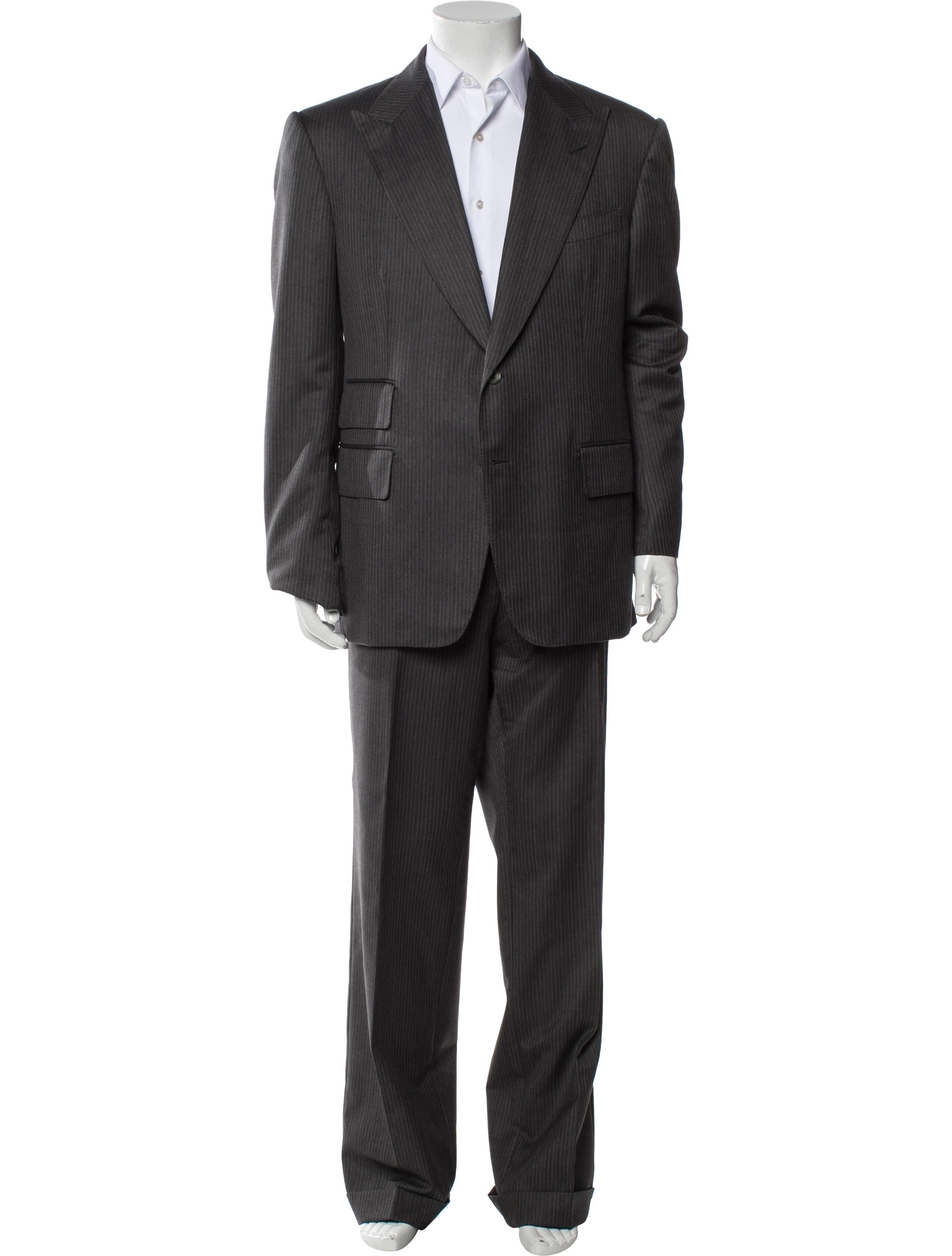 Tom Ford Wool Striped Two-Piece Suit