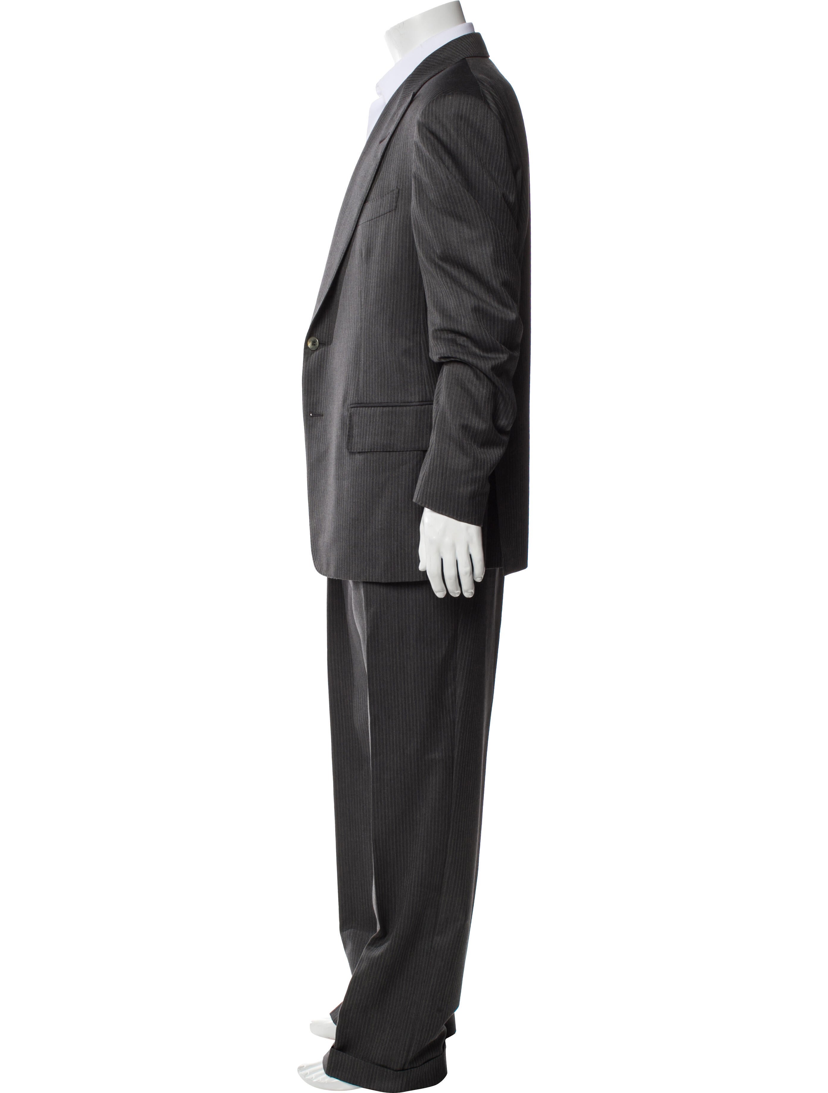 Tom Ford Wool Striped Two-Piece Suit