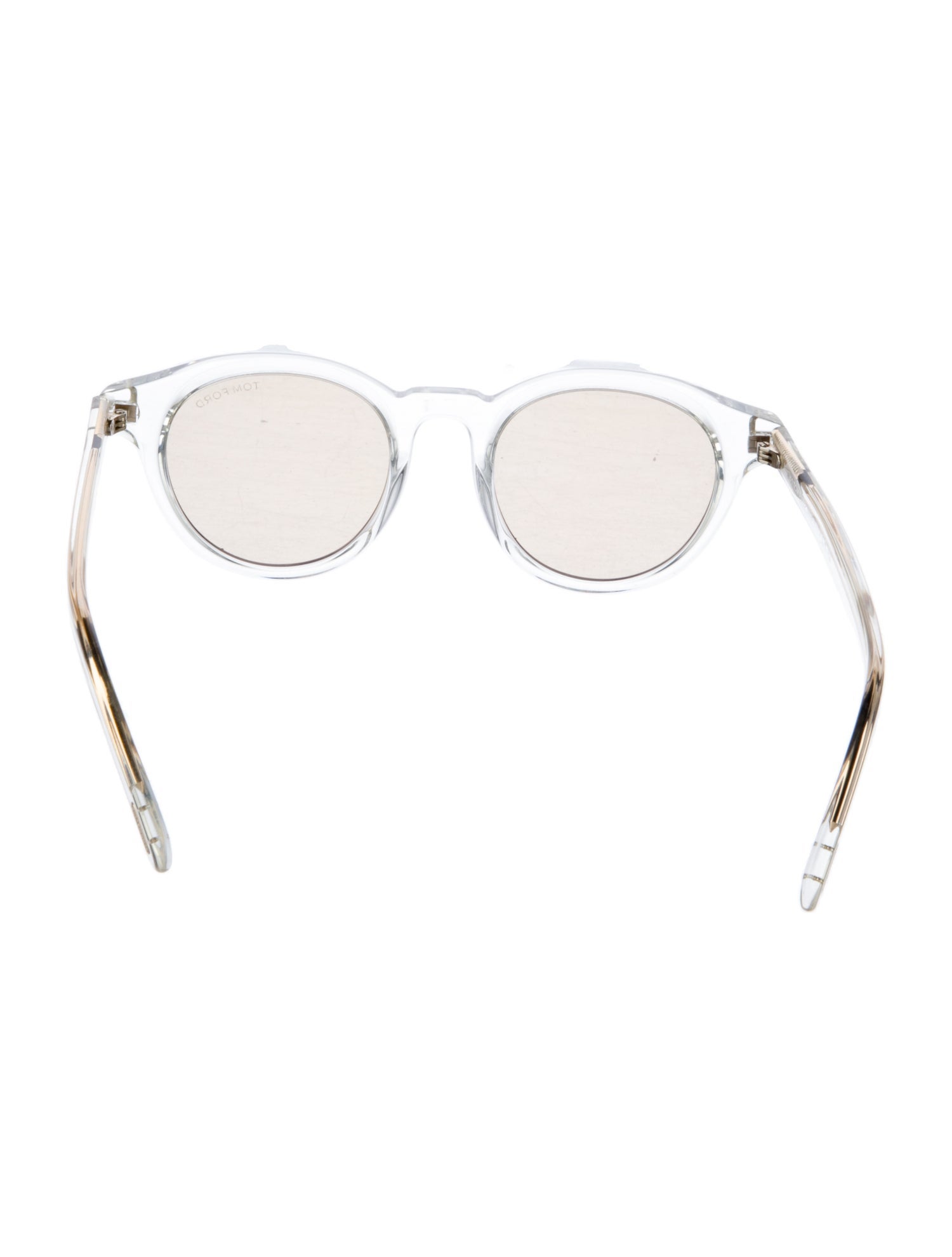 Tom Ford Round Mirrored Sunglasses