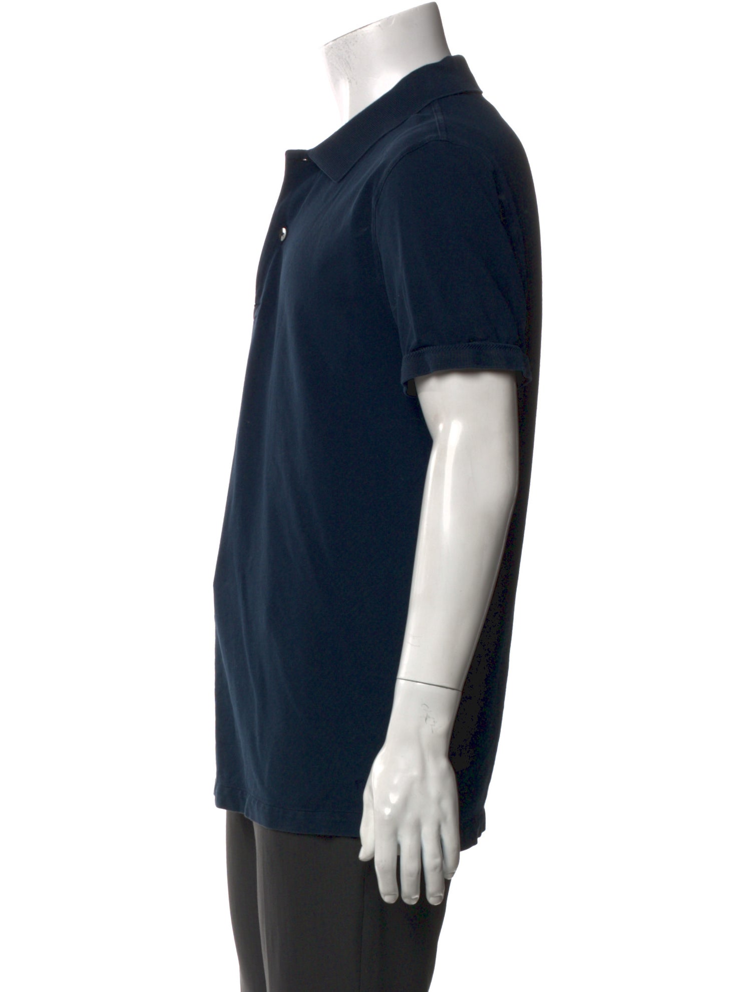 Tom Ford Crew Neck Short Sleeve Polo Shirt