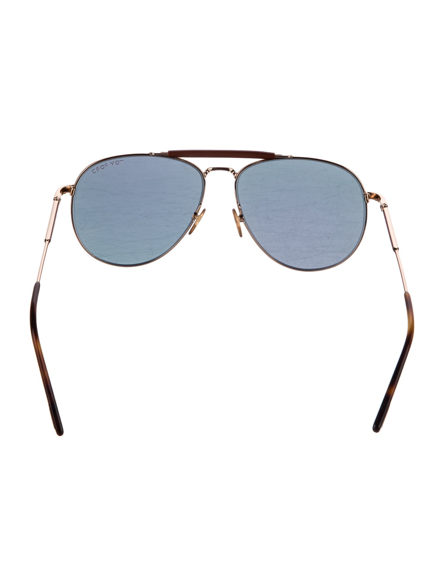 Tom Ford Aviator Mirrored Sunglasses