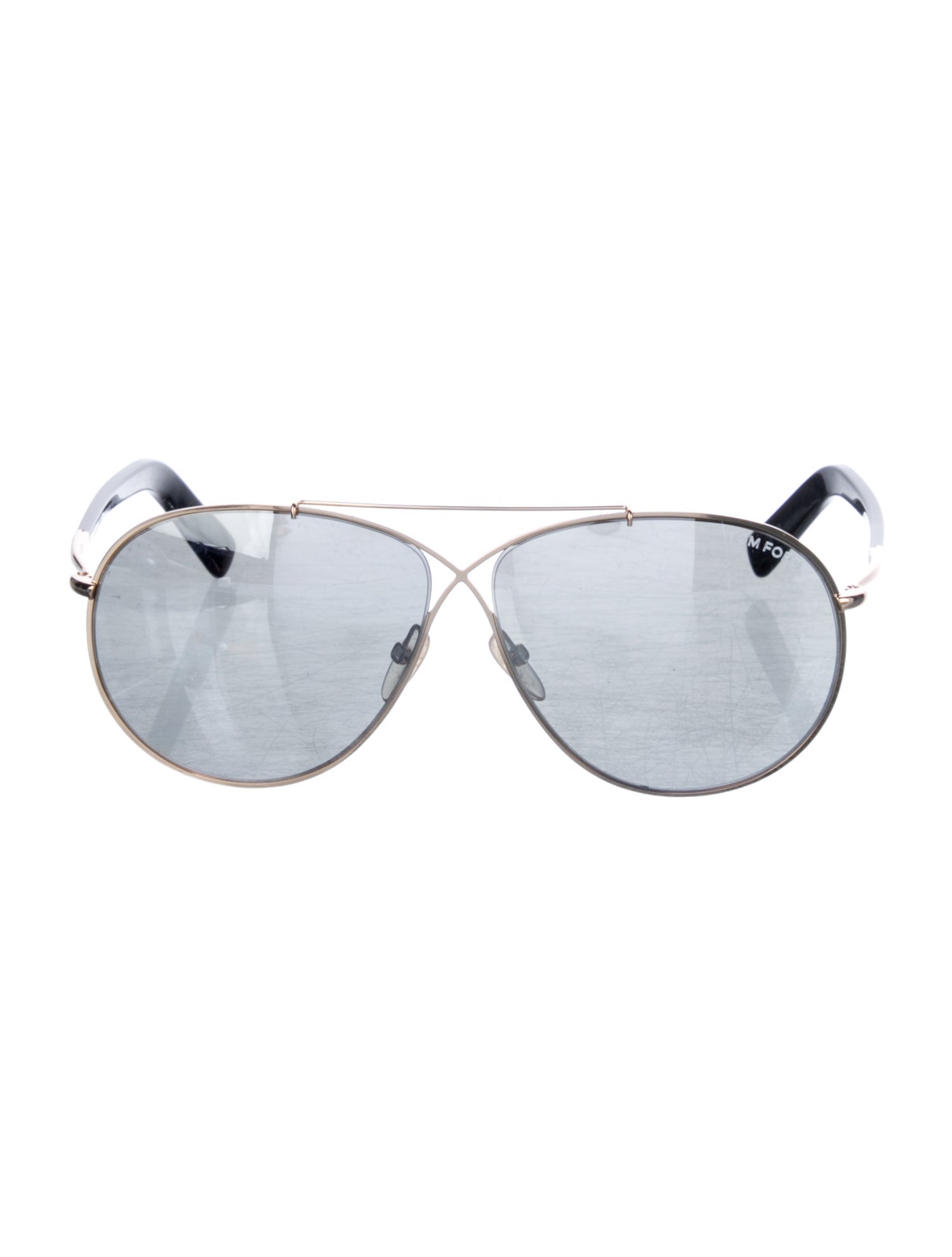 Tom Ford Aviator Mirrored Sunglasses