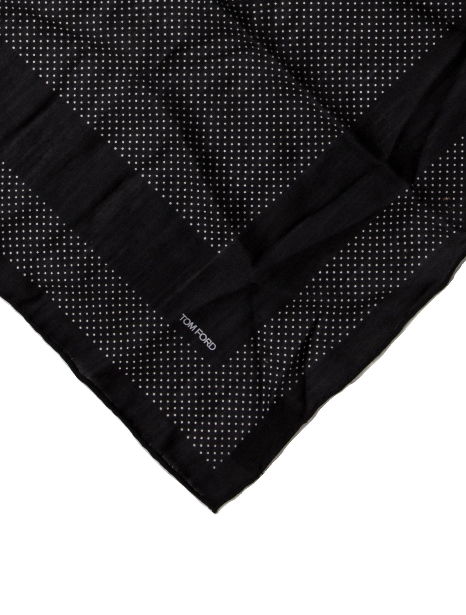 Tom Ford pattern print pocket square