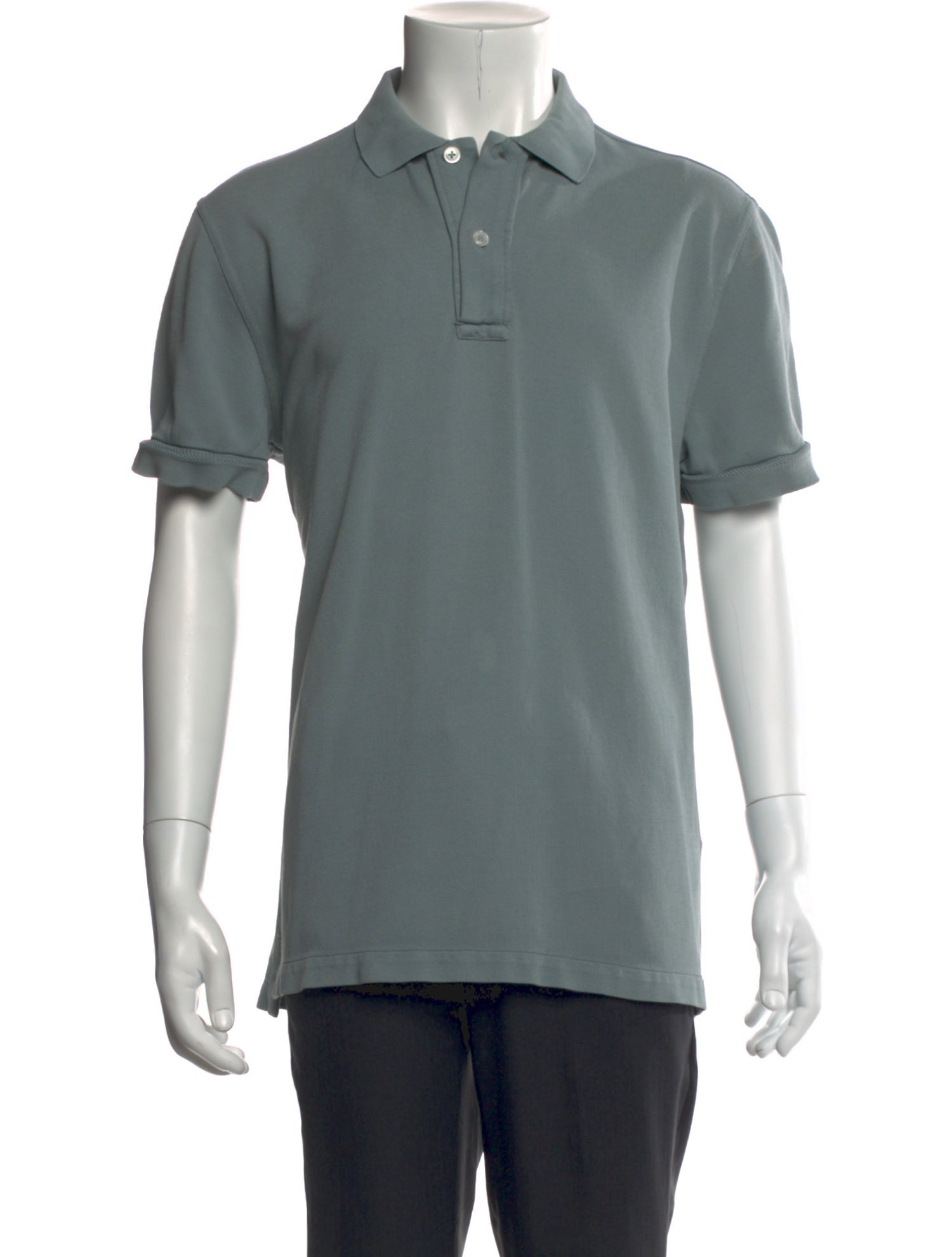 Tom Ford Collar Short Sleeve Polo Shirt
