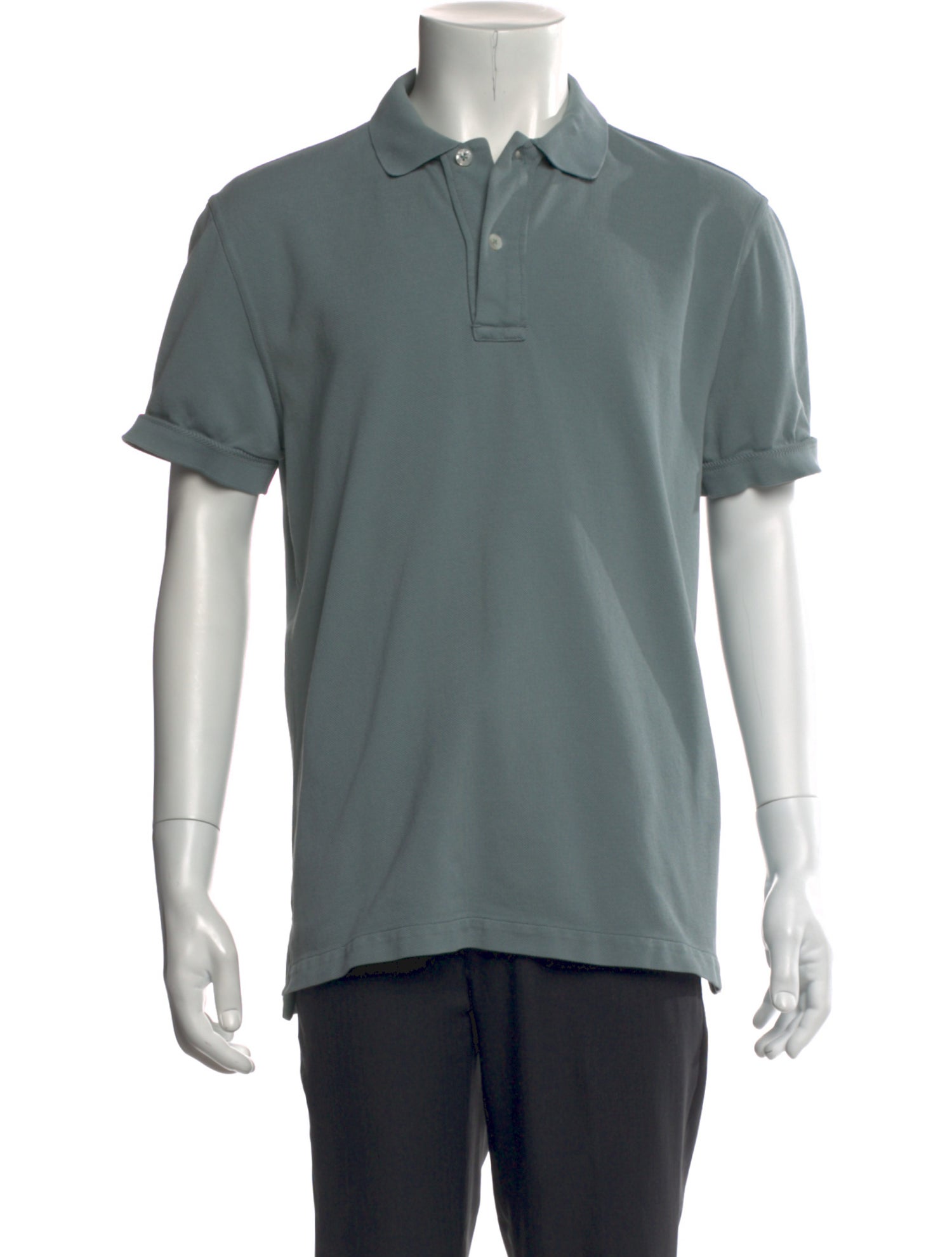 Tom Ford Collar Short Sleeve Polo Shirt