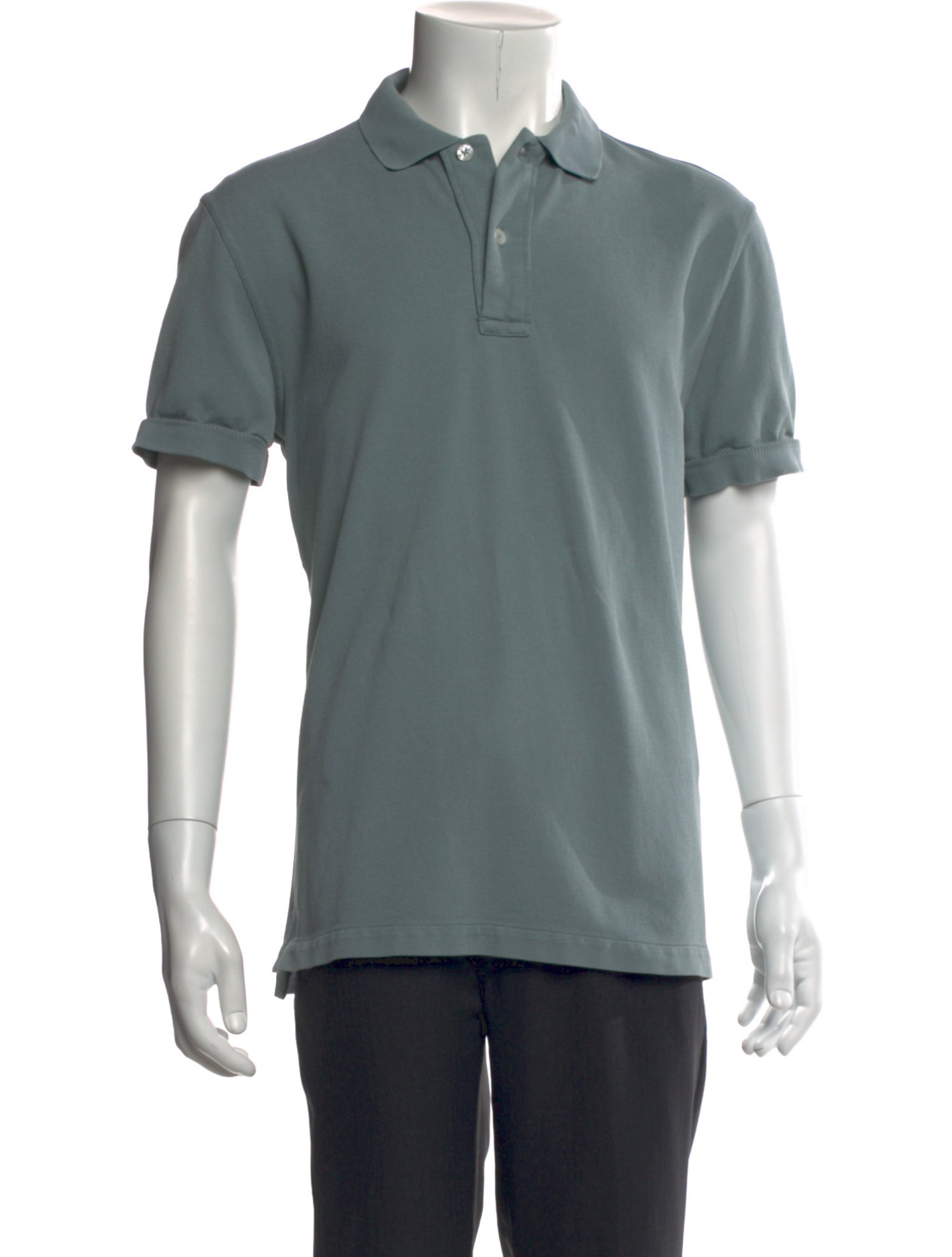 Tom Ford Collar Short Sleeve Polo Shirt