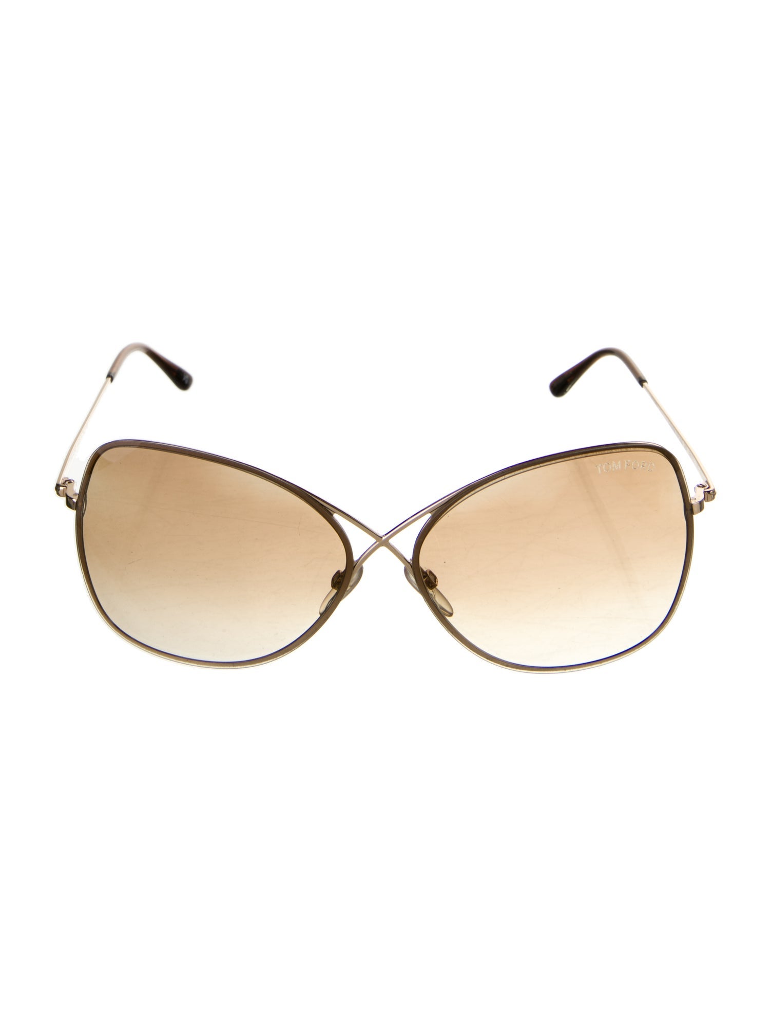 Tom Ford Oversize Gradient Sunglasses