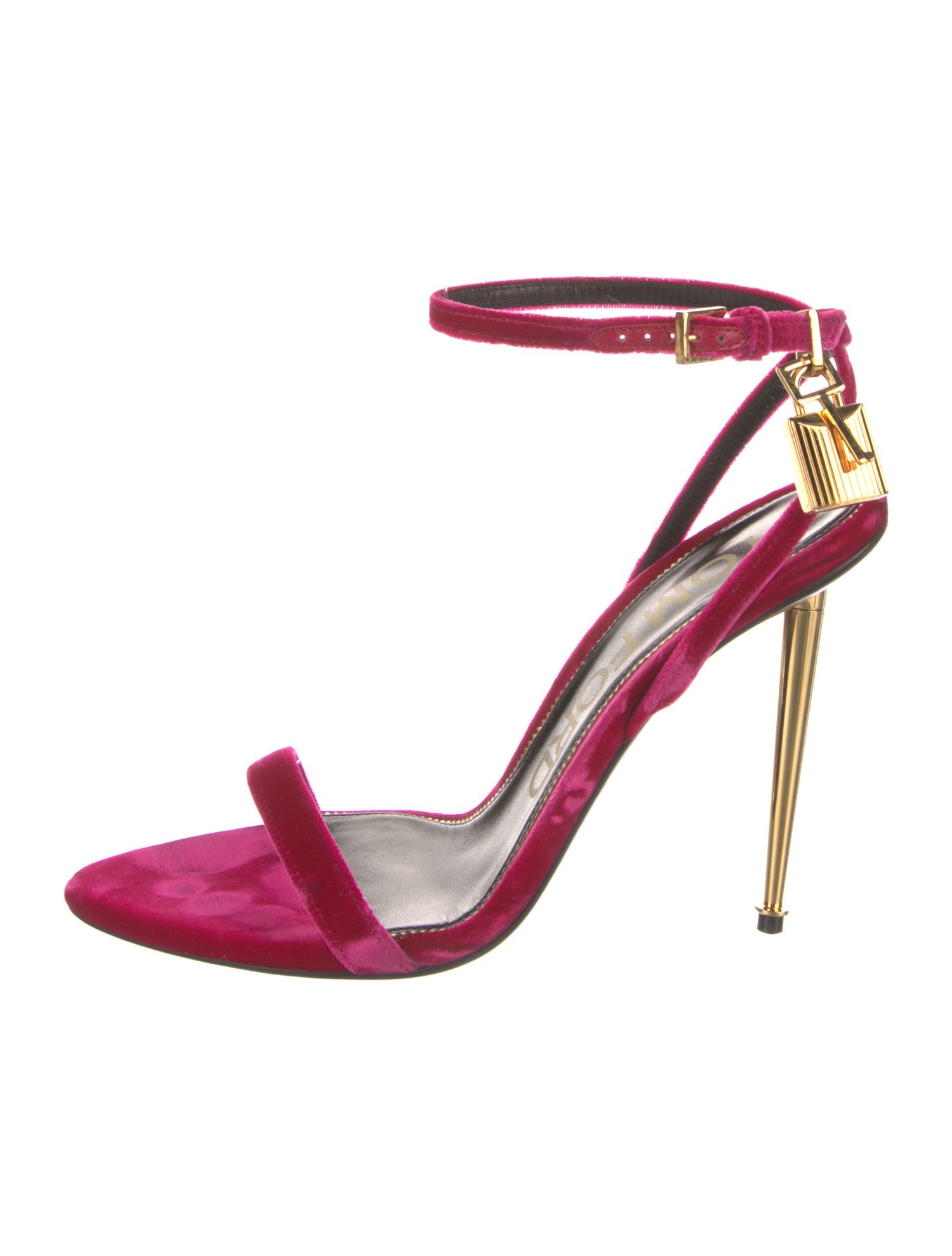 Tom Ford Velvet Sandals