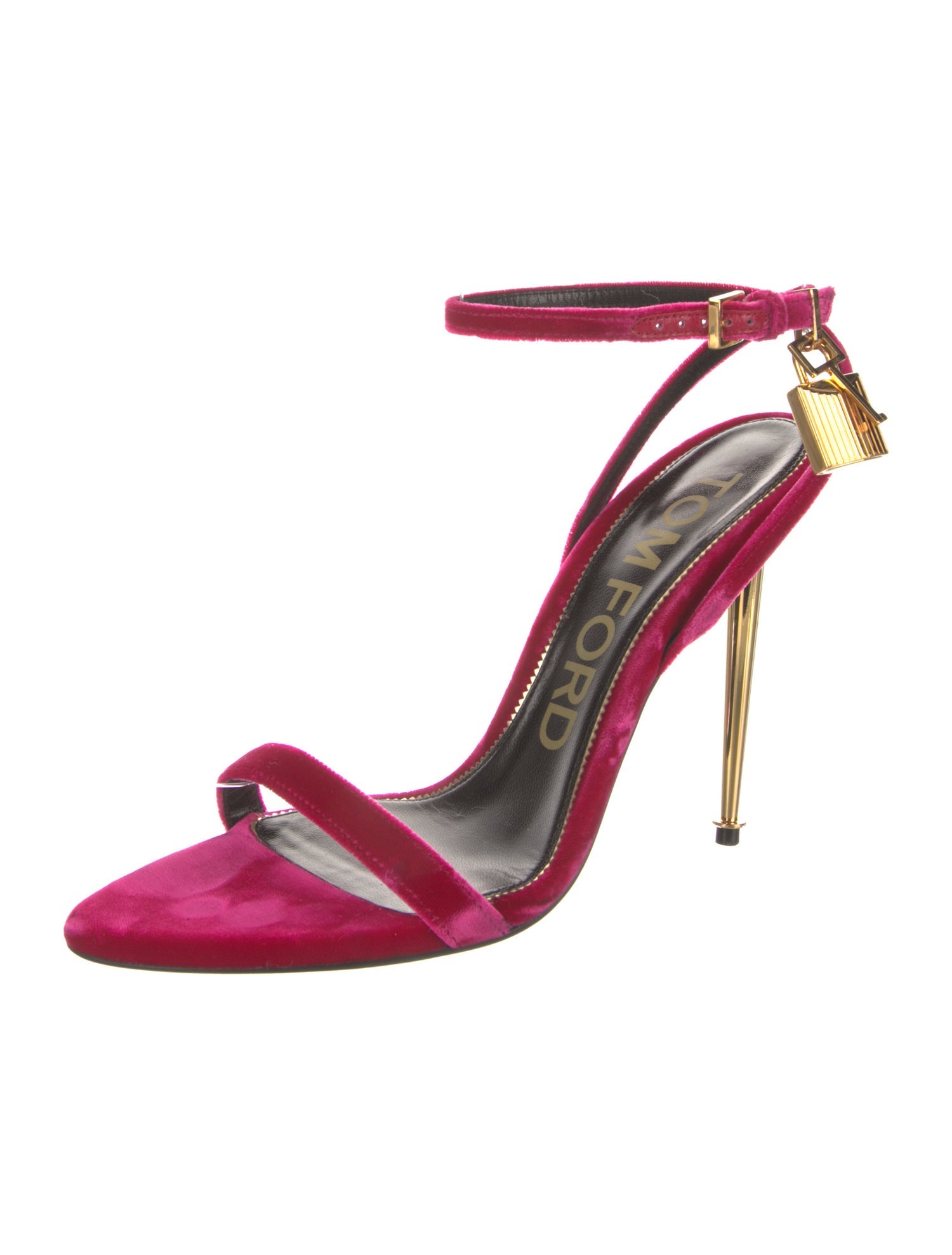 Tom Ford Velvet Sandals