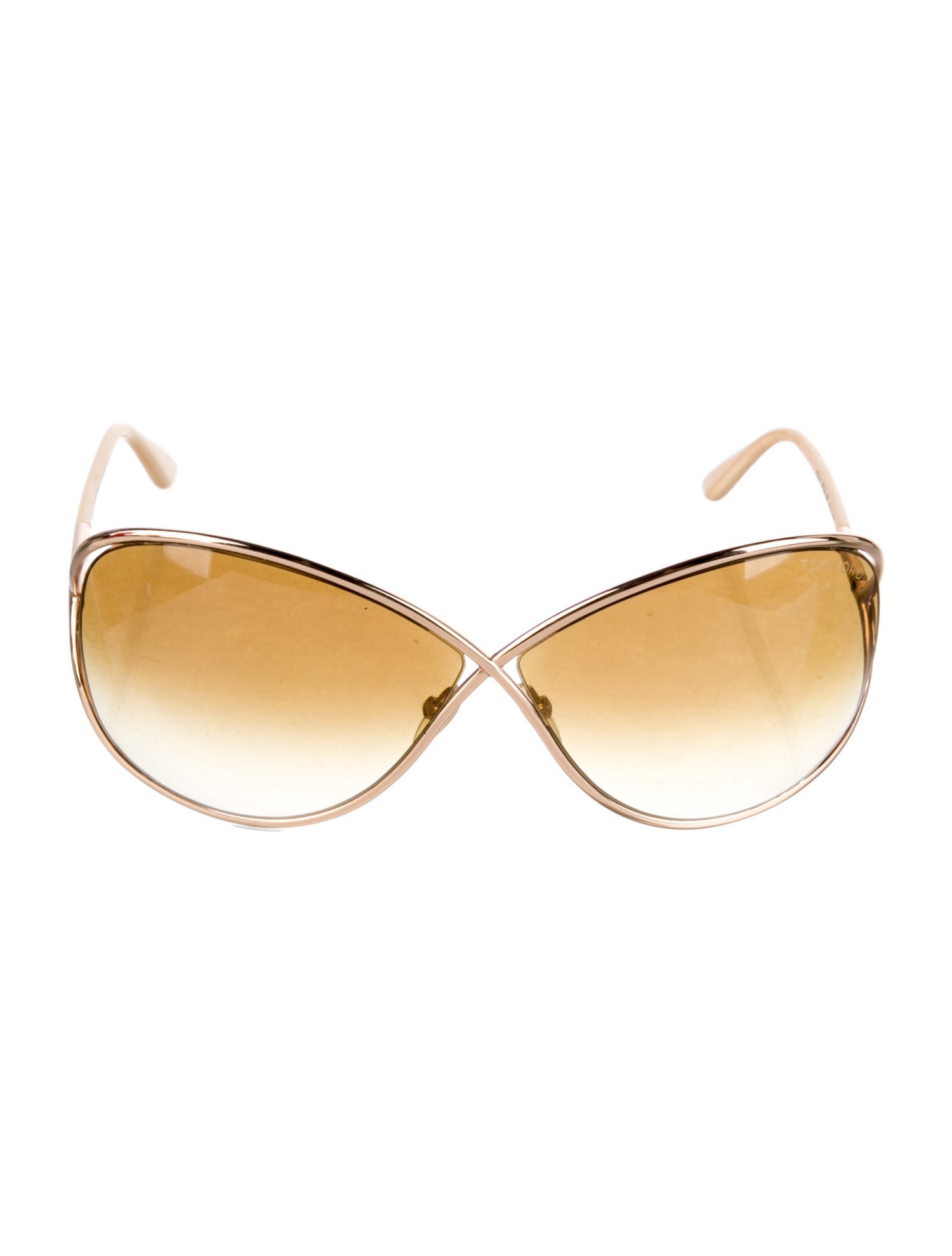 Tom Ford Oversize Gradient Sunglasses