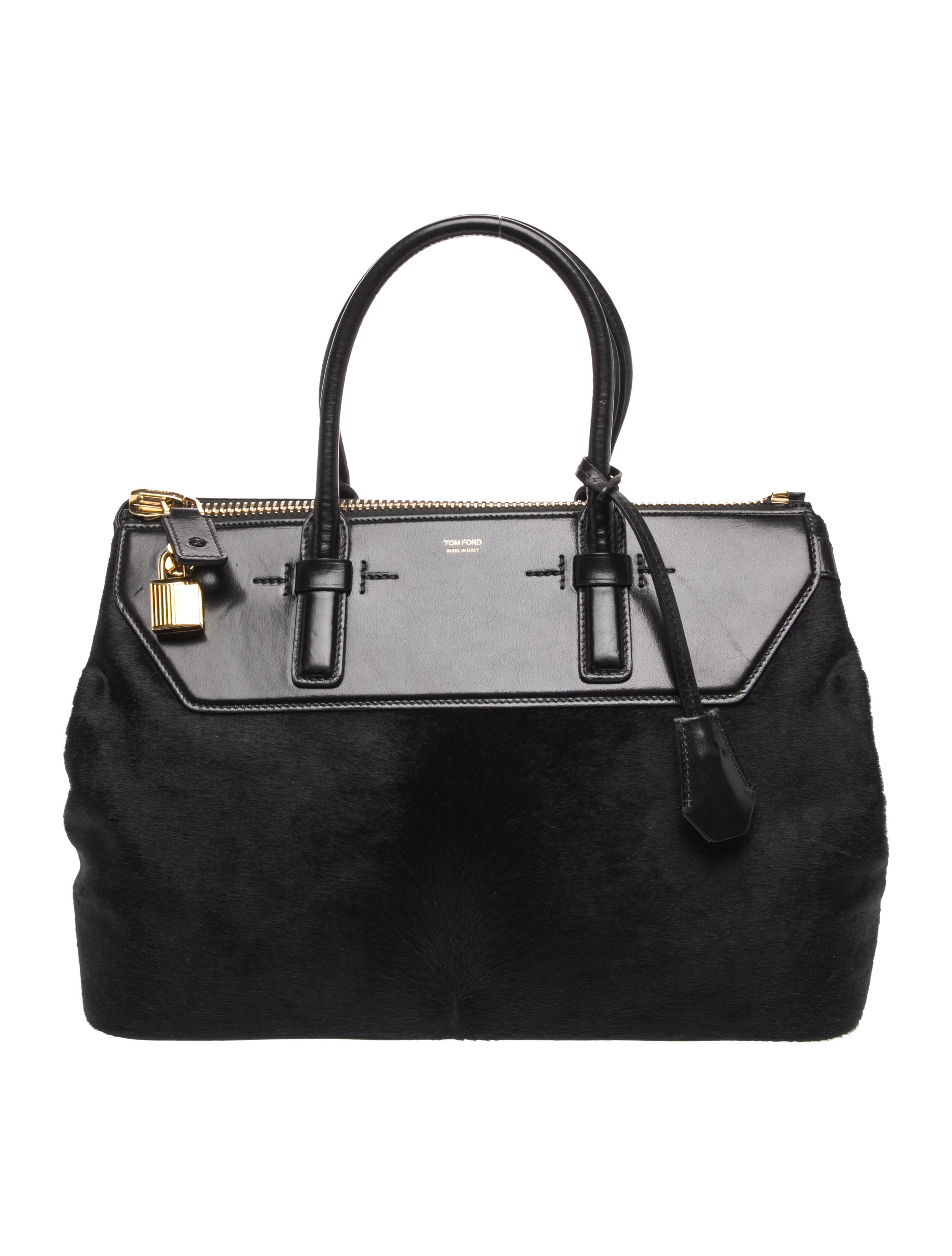 Tom Ford Ponyhair Top Handle Bag