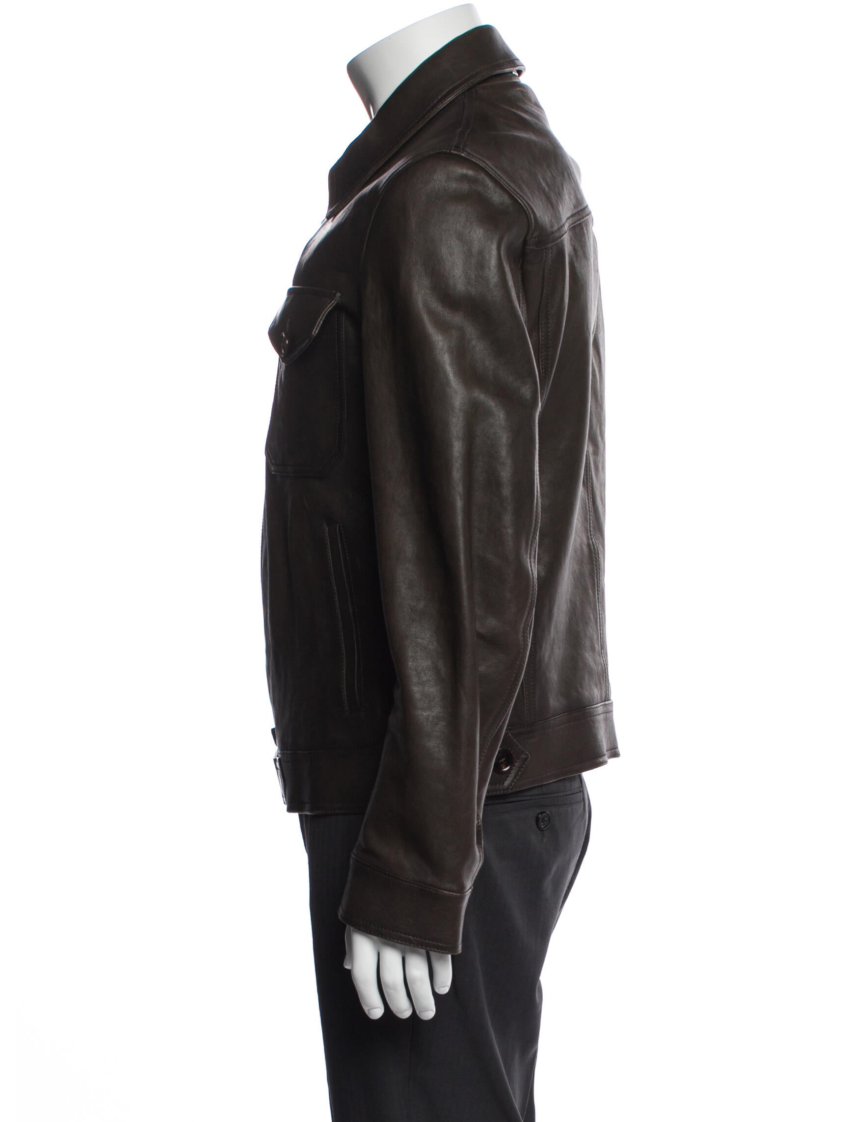 Tom Ford Lambskin Moto Jacket