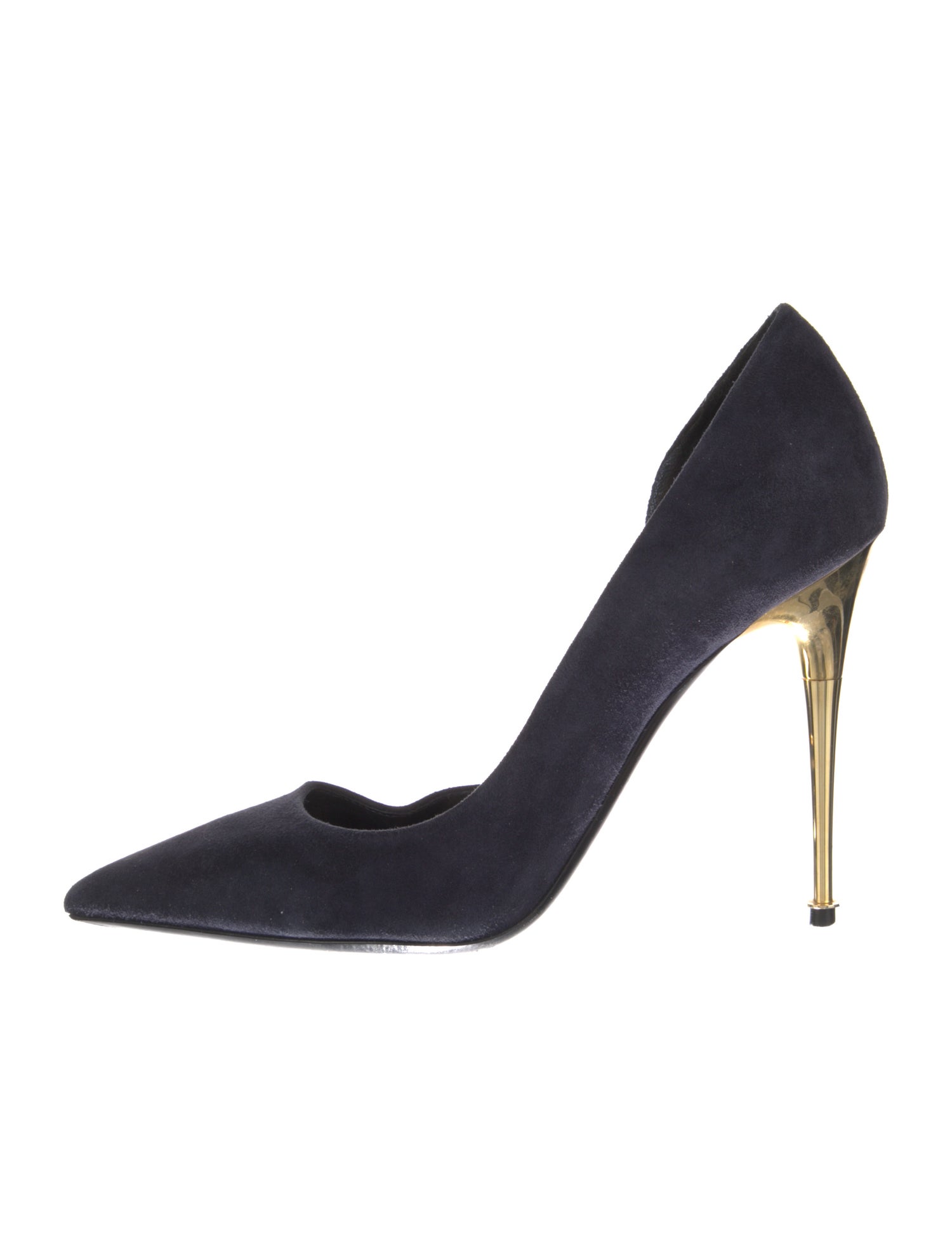 Tom Ford Suede D'Orsay Pumps