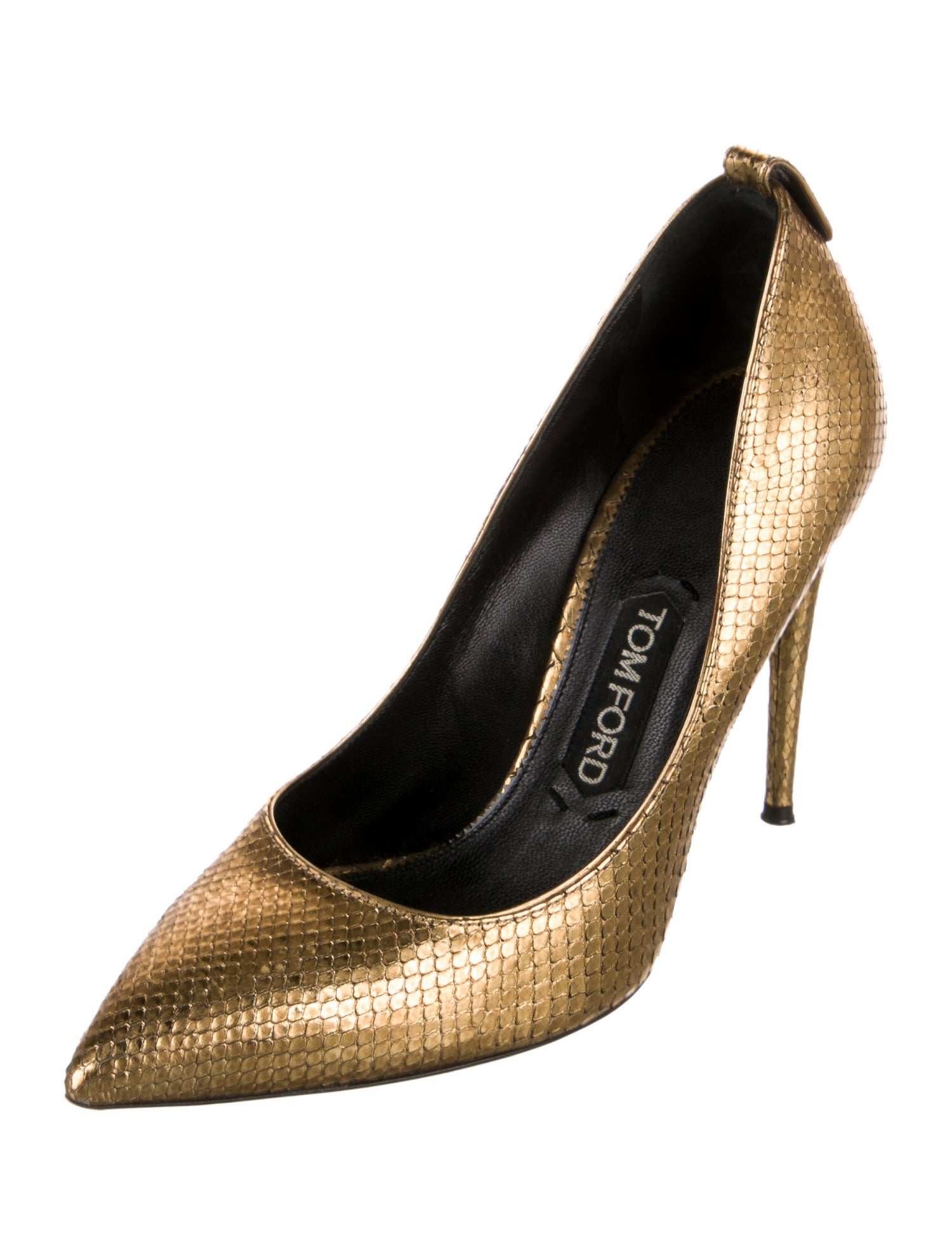 Tom Ford Snakeskin Pumps