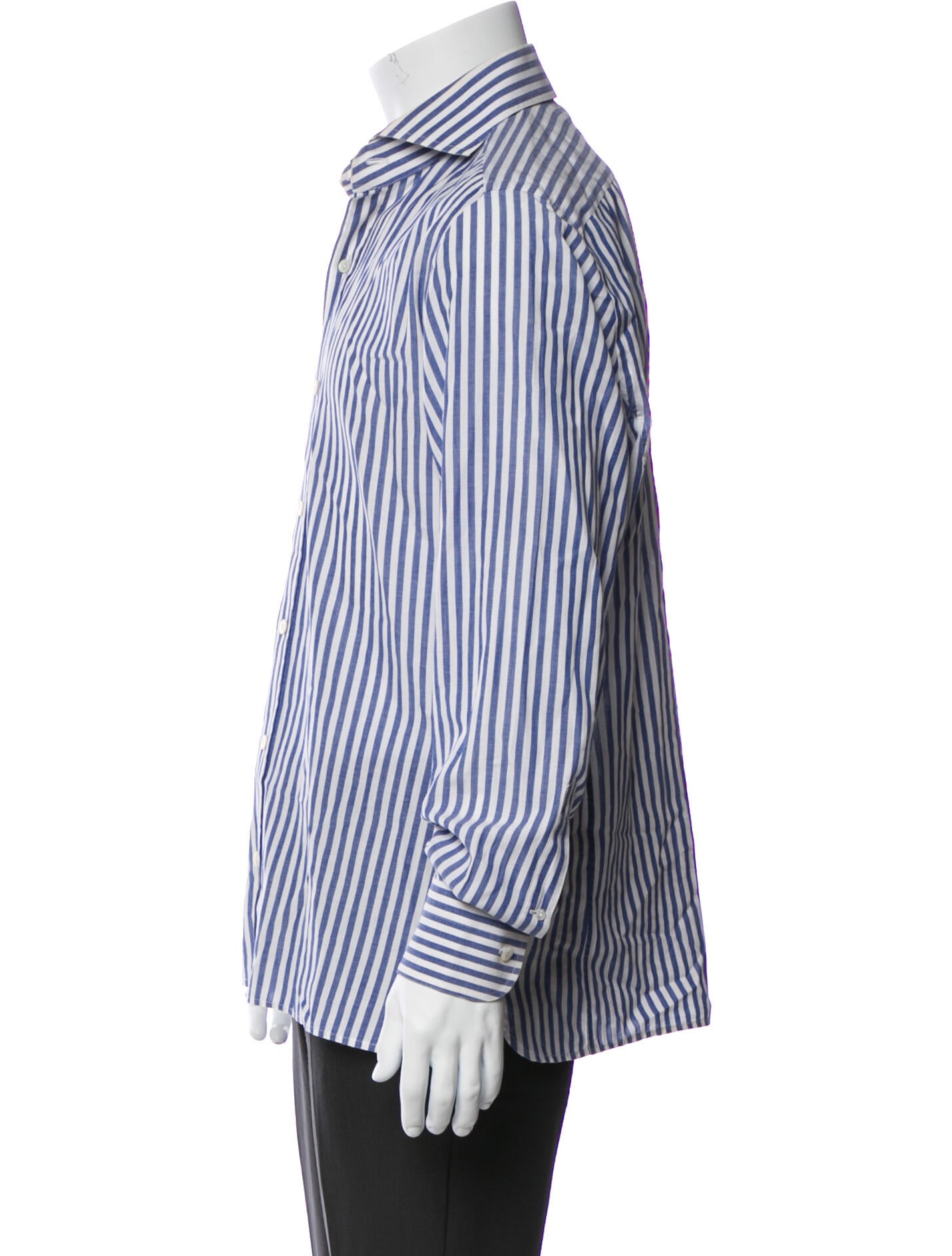 Tom Ford Striped Long Sleeve Dress Shirt