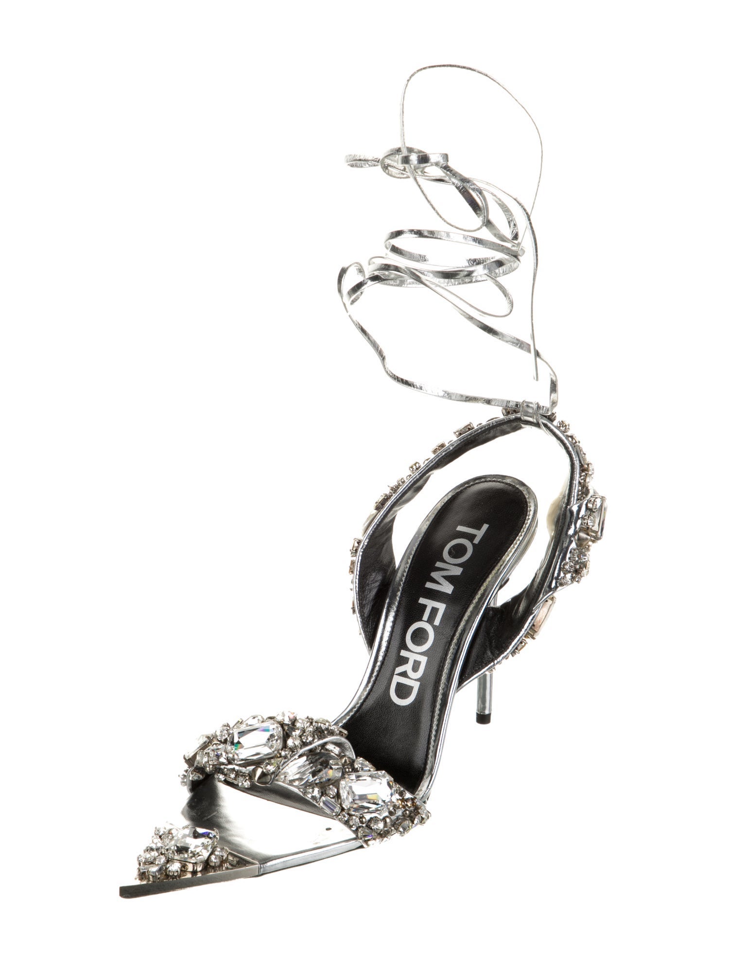 Tom Ford Crystal Gladiator Sandals