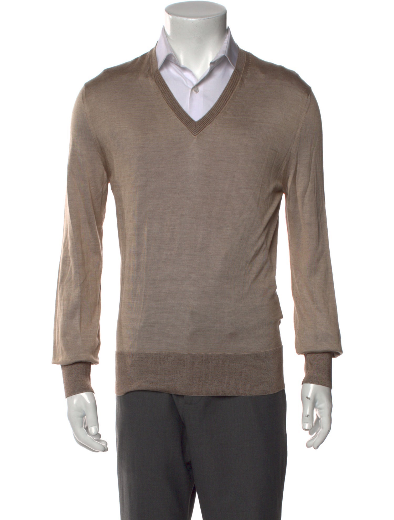 Tom Ford Silk V-Neck Pullover
