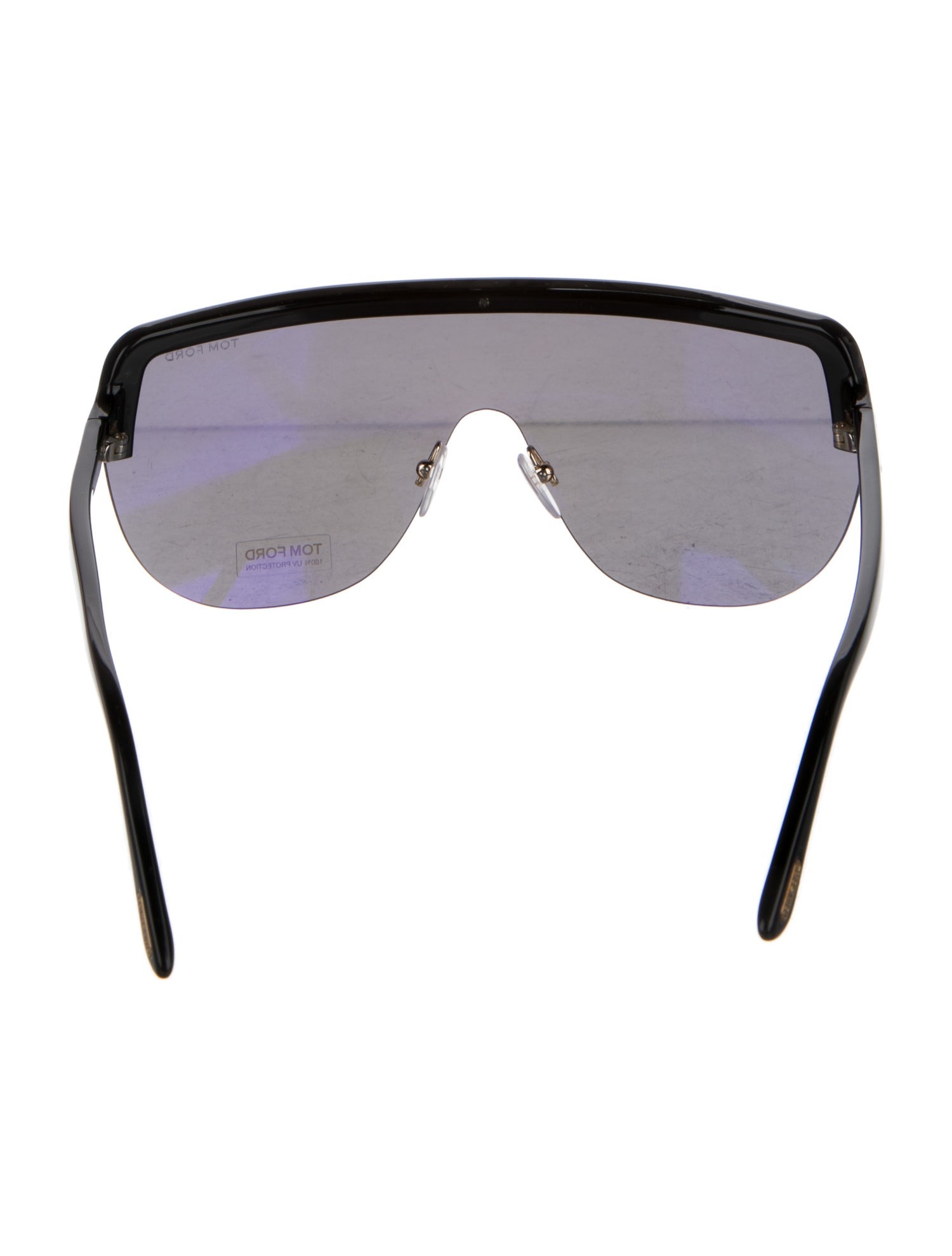 Tom Ford Shield Mirrored Sunglasses