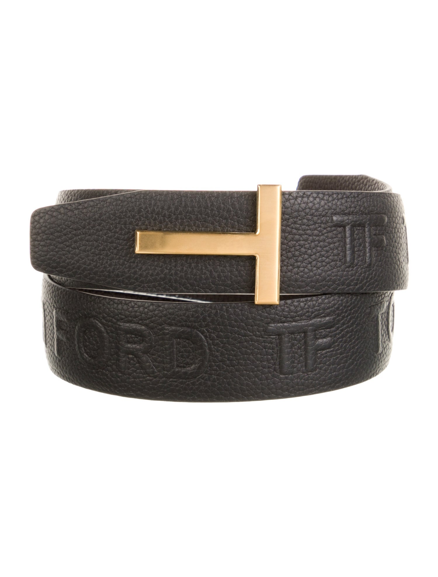Tom Ford T Icon Reversible Leather Belt Kit