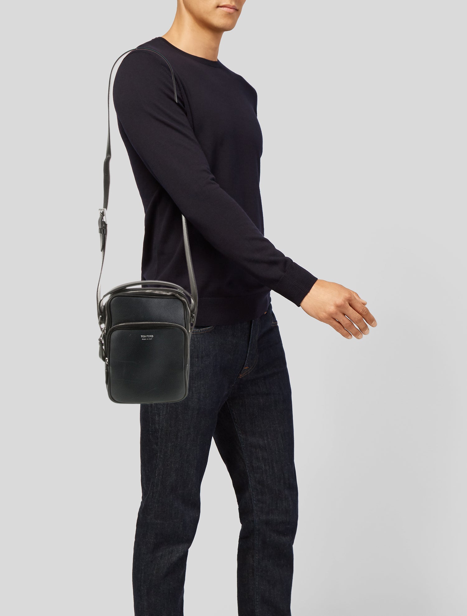 Tom Ford Leather Crossbody Bag