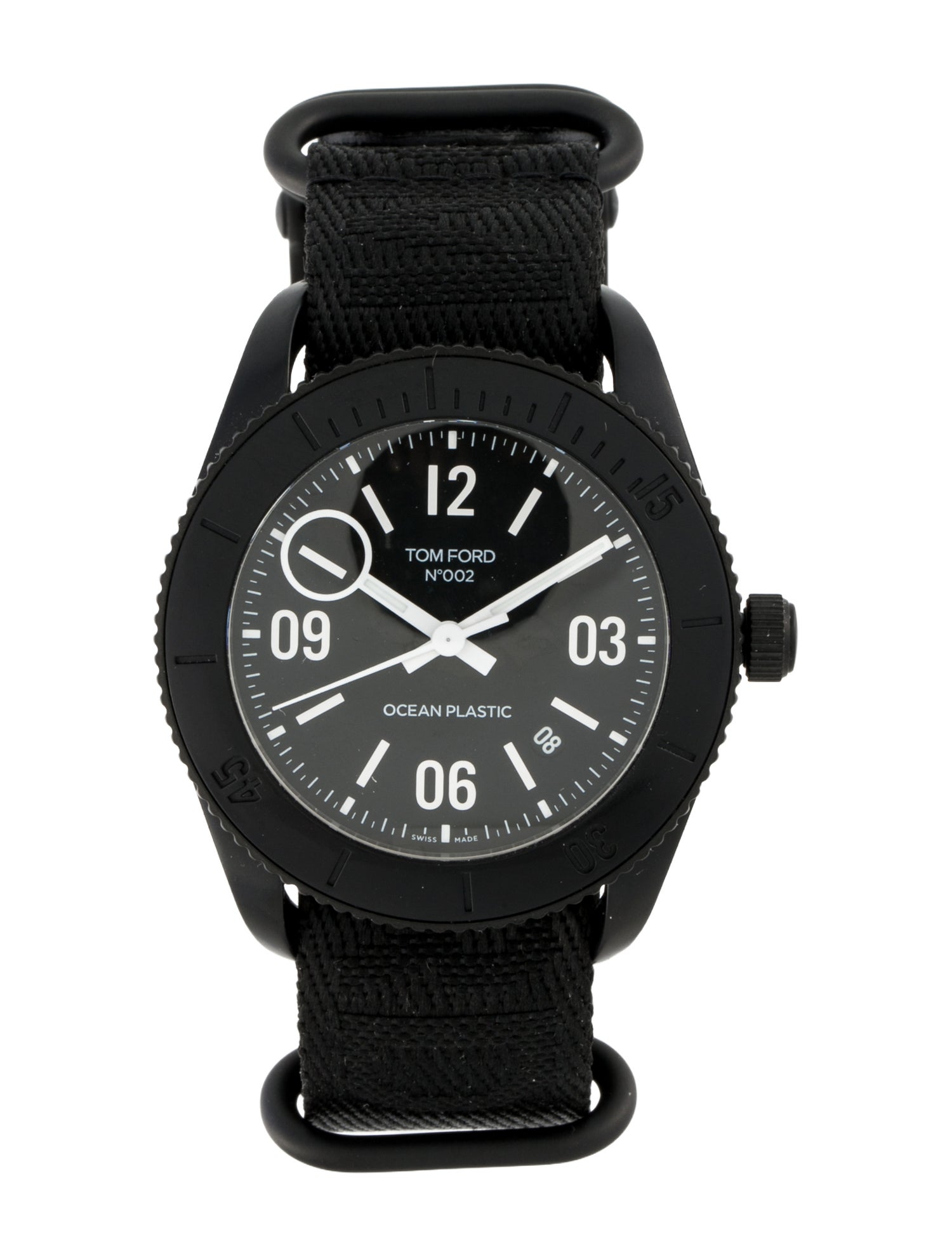Tom Ford 002 Ocean Plastics Sport Watch