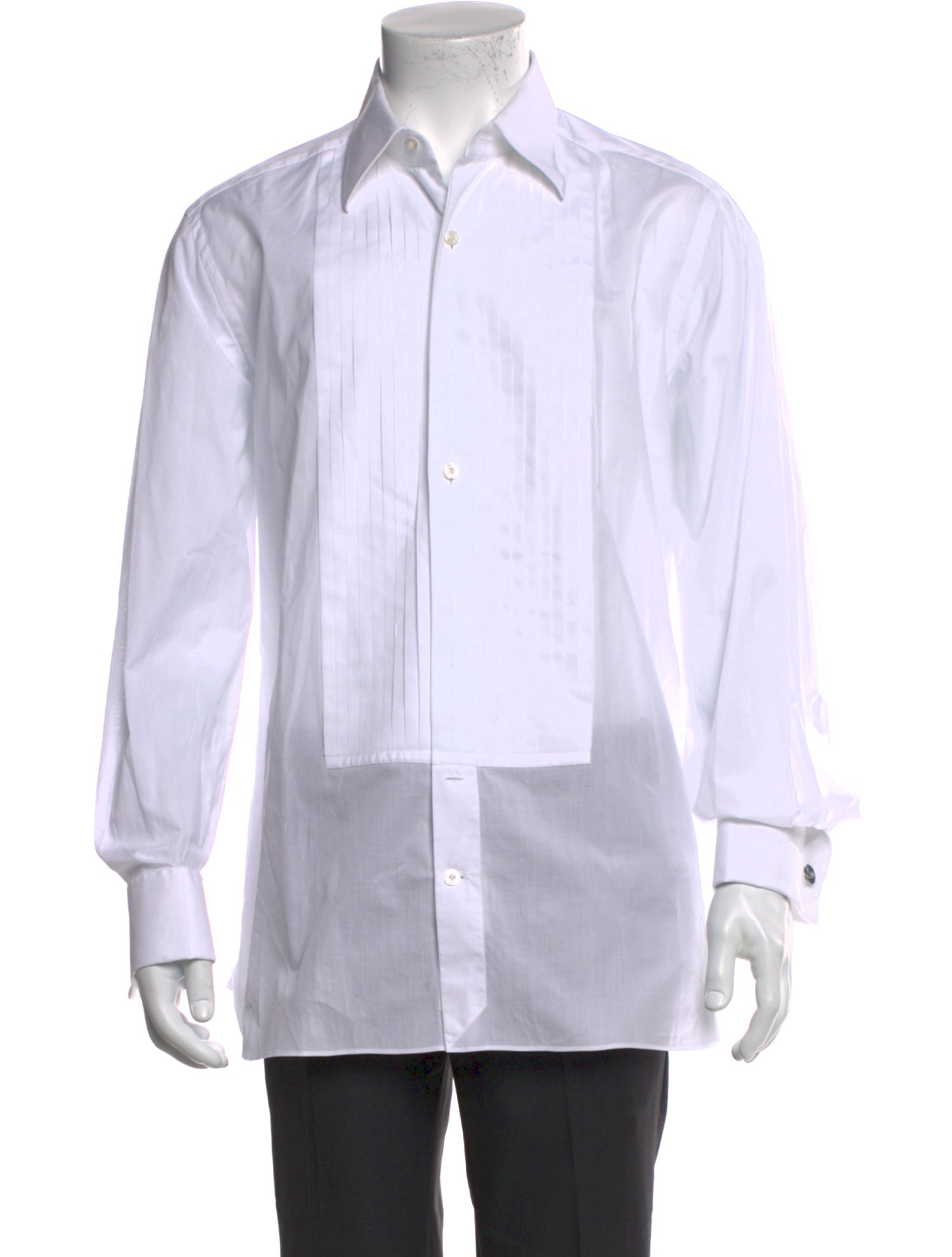 Tom Ford Long Sleeve Tuxedo Shirt