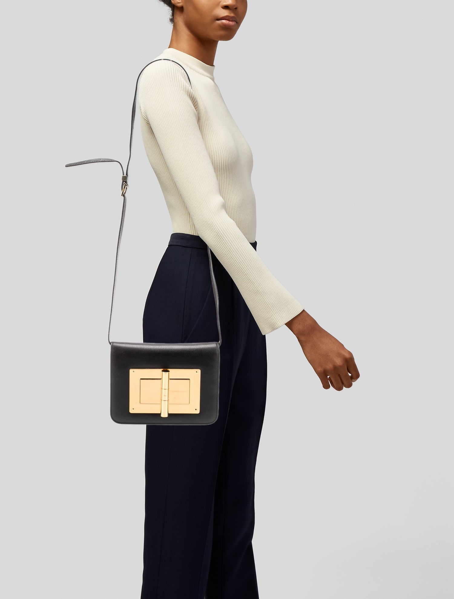 Tom Ford Leather Crossbody Bag