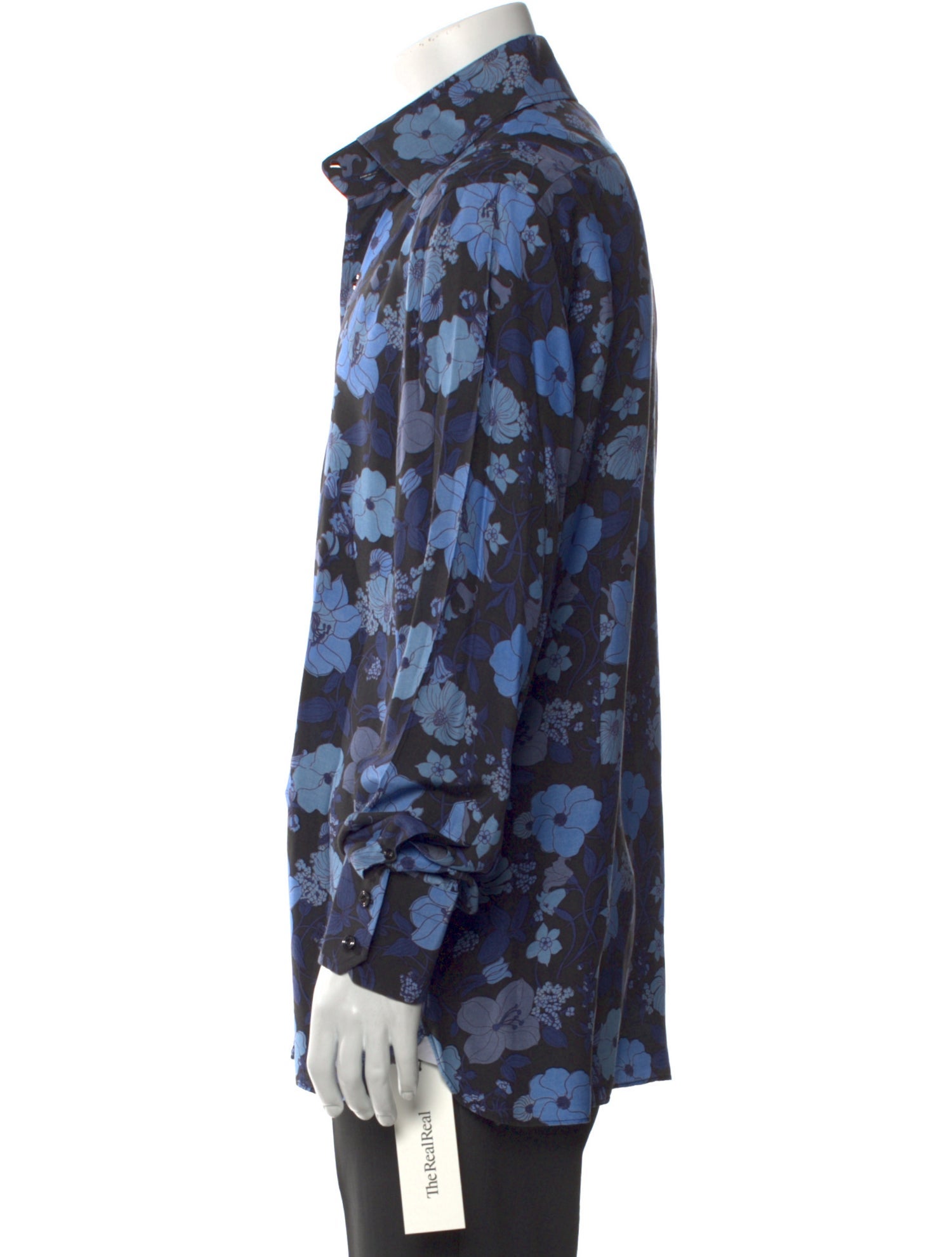 Tom Ford Floral Print Long Sleeve Shirt