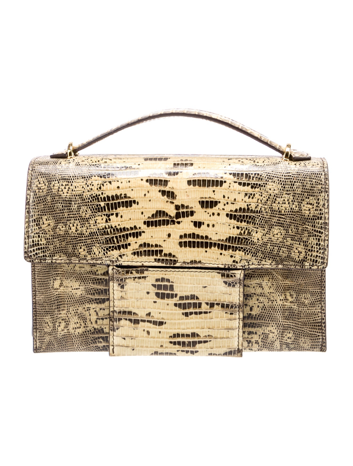 Tom Ford Lizard Top Handle Bag