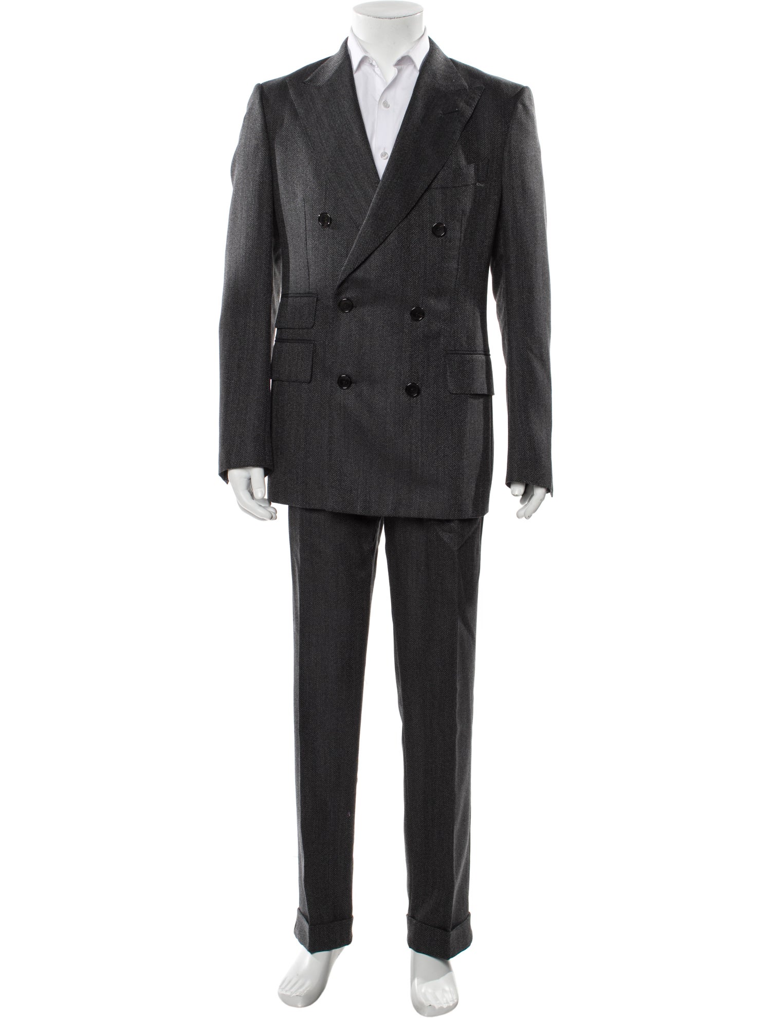 Tom Ford Mohair Two-Piece Suit Vest