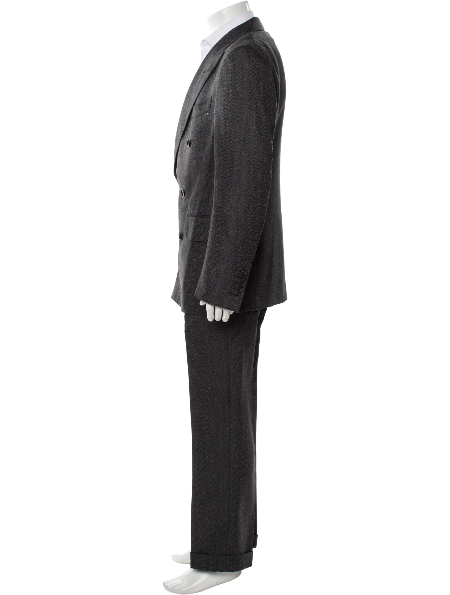 Tom Ford Mohair Two-Piece Suit Vest