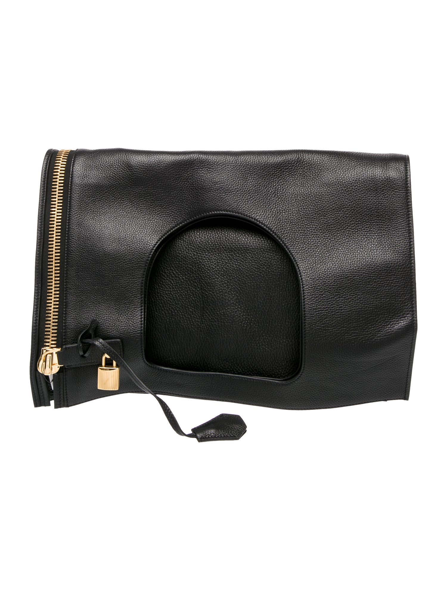 Tom Ford Leather Top Handle Bag w/ Tags