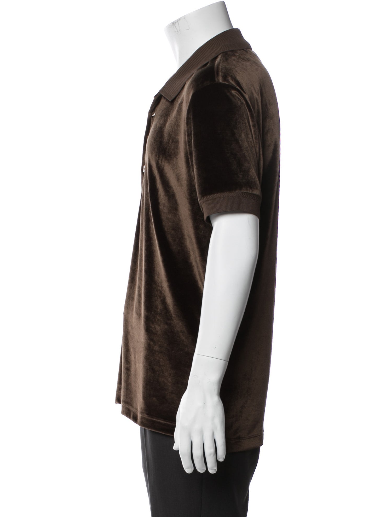 Tom Ford Collar Short Sleeve Polo Shirt