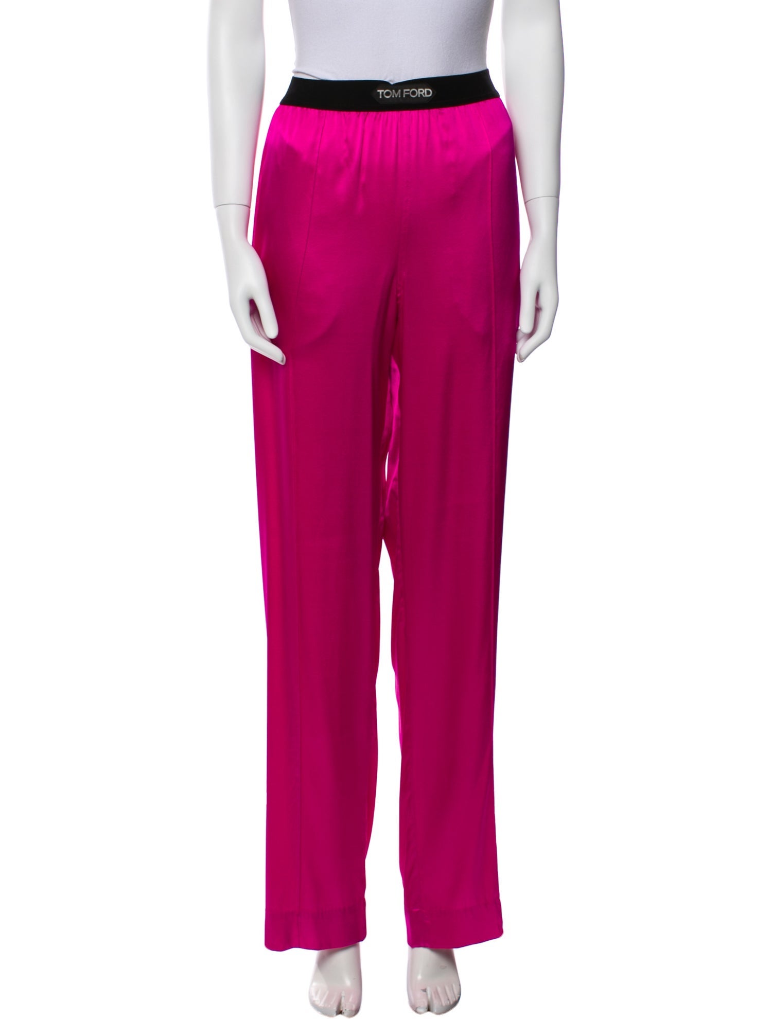 Tom Ford Silk Wide Leg Pants