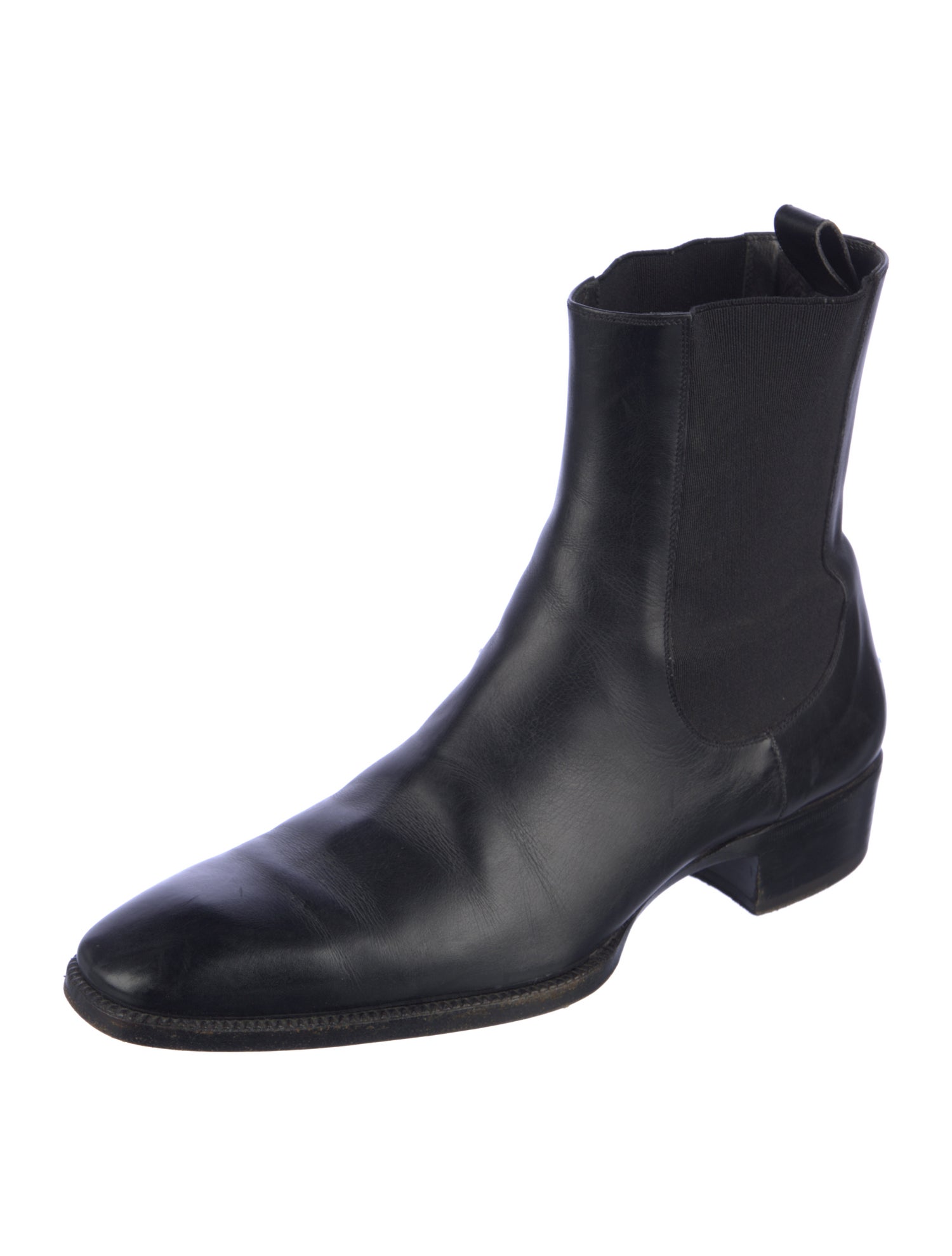 Tom Ford Leather Chelsea Boots