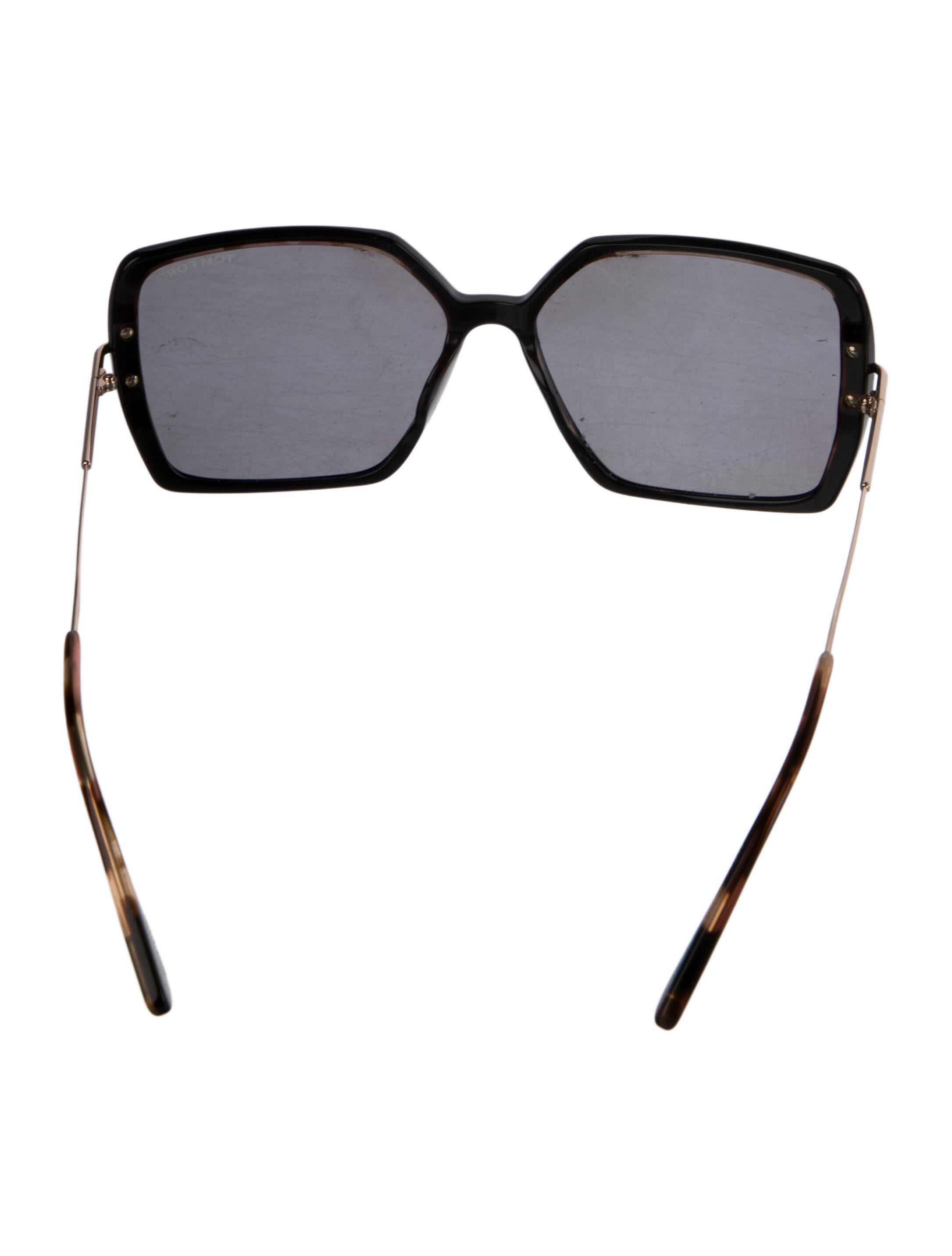 Tom Ford Square Tinted Sunglasses w/ Tags