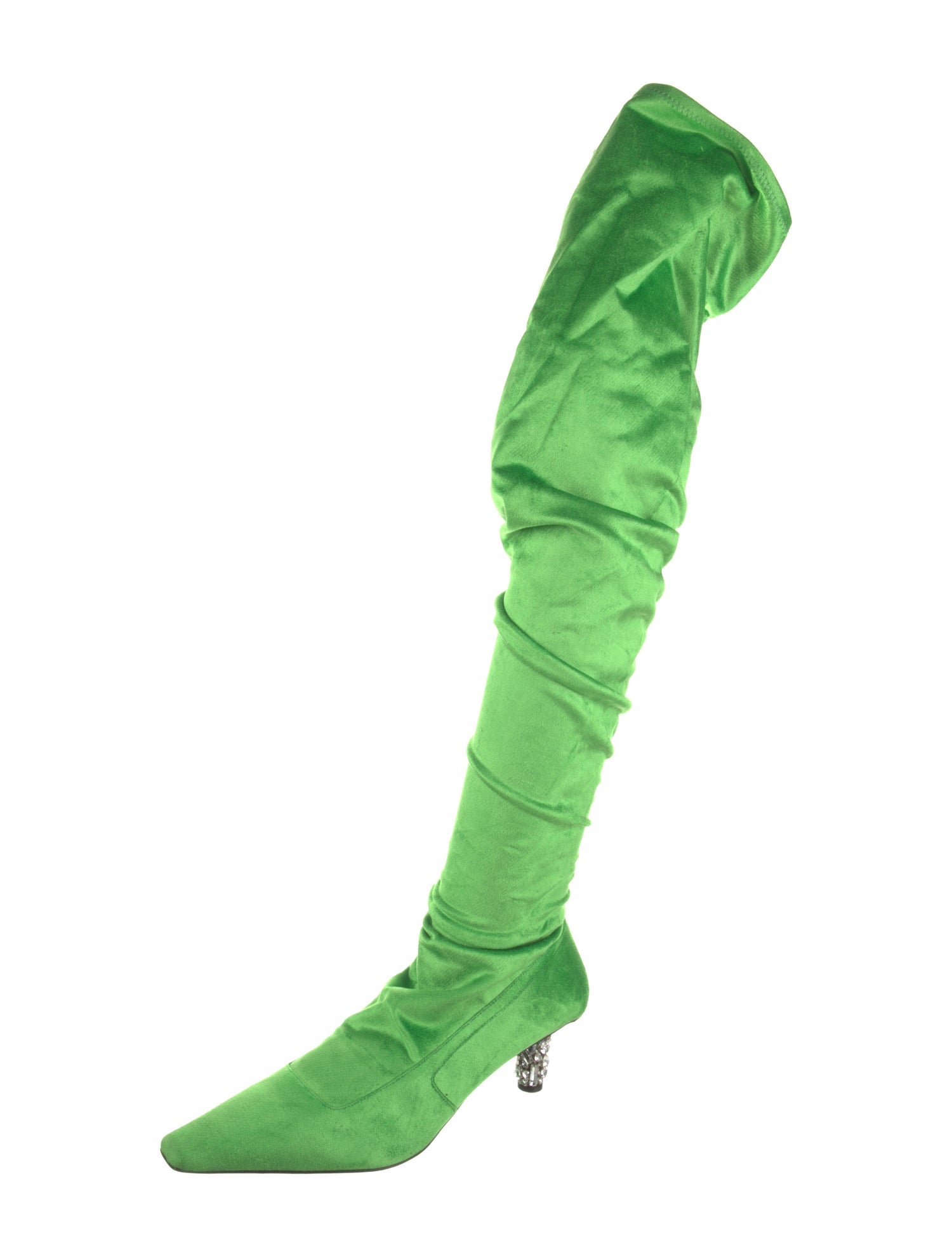 Tom Ford Crystal Embellishments Sock Boots